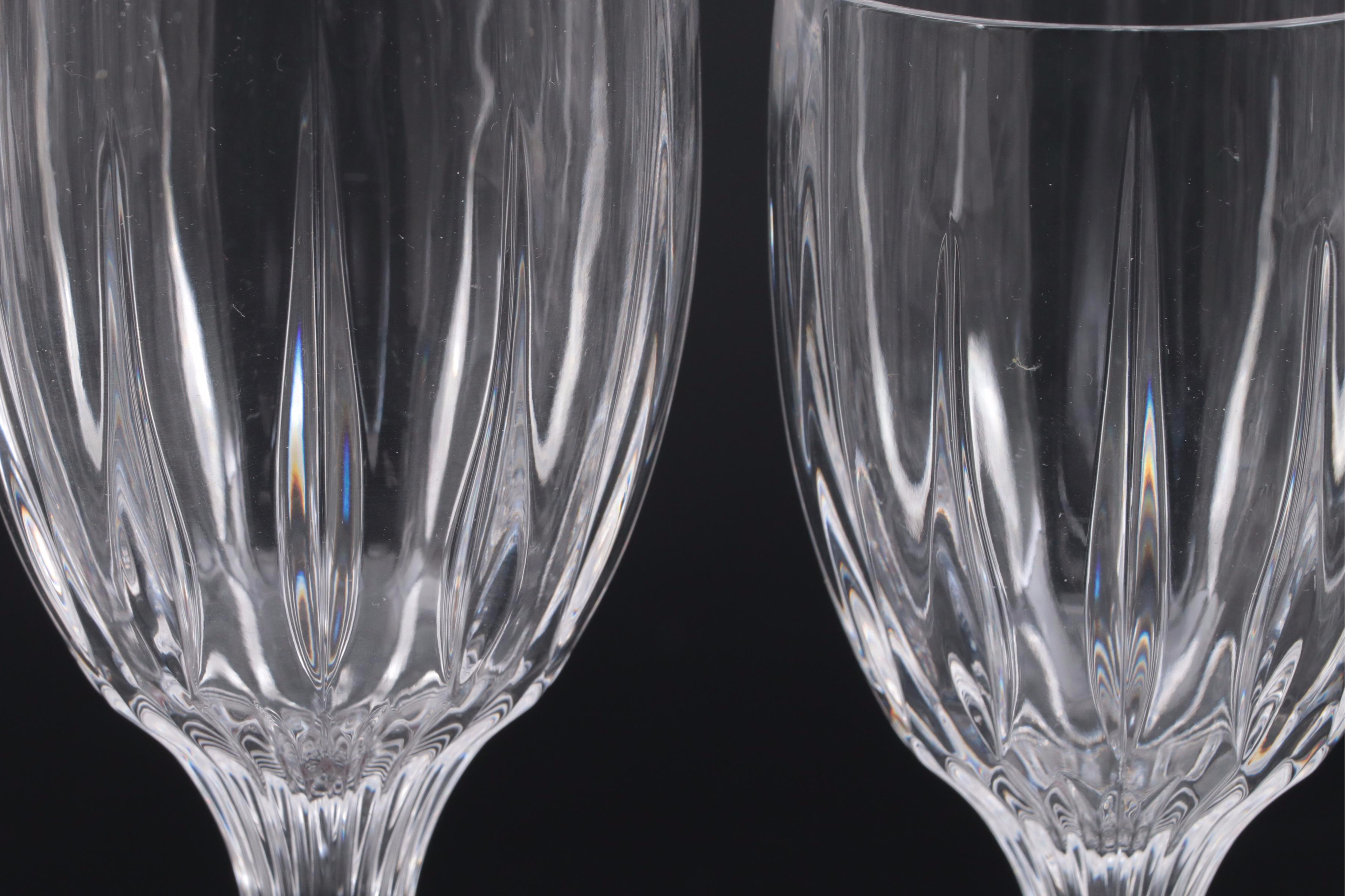 Gorham "Sundance" Crystal Stemware, Late 20th Century