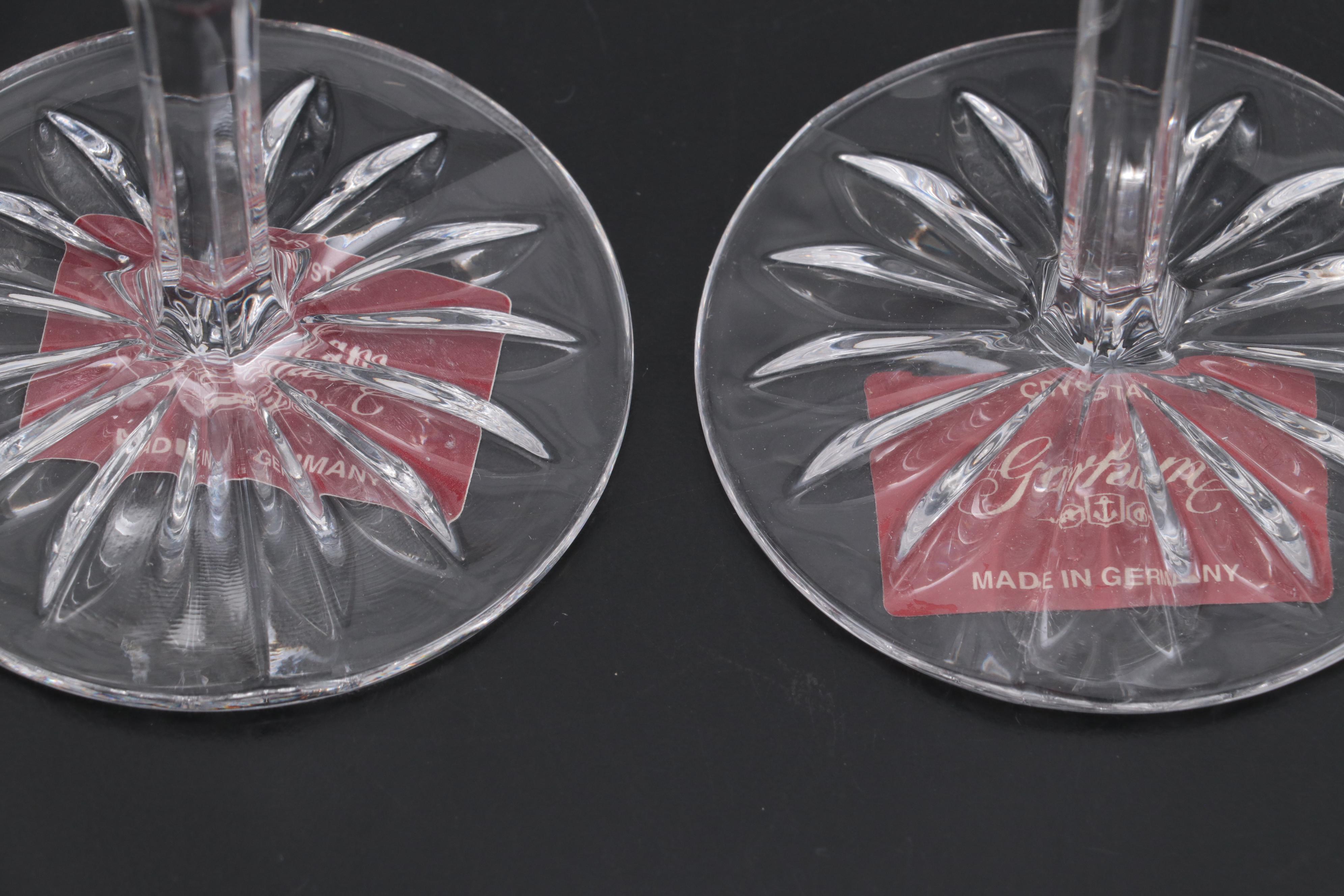 Gorham "Sundance" Crystal Stemware, Late 20th Century