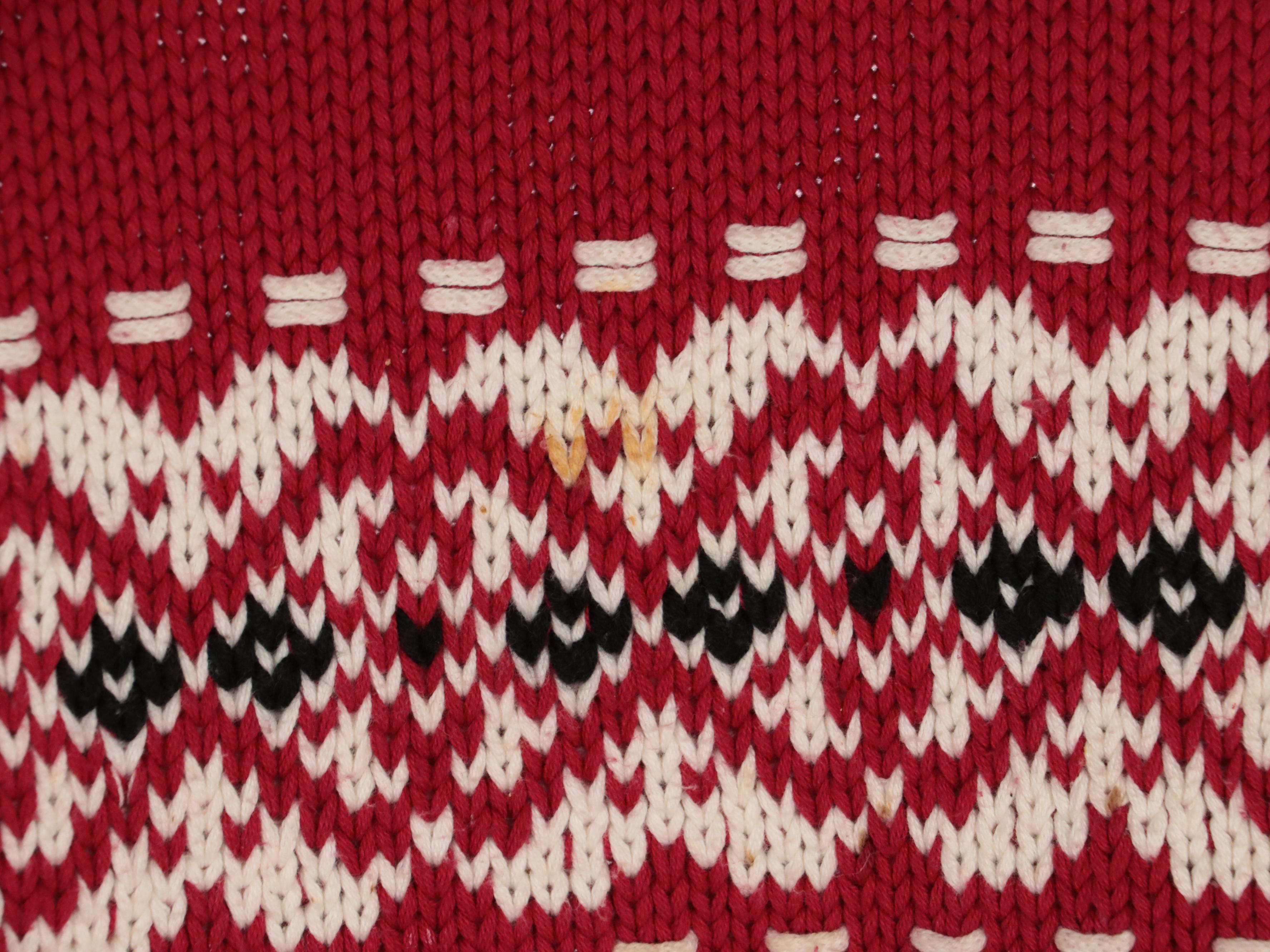 Point Of View Plaid Skirt, Talbots Turtleneck, Jennifer Reed Handknit