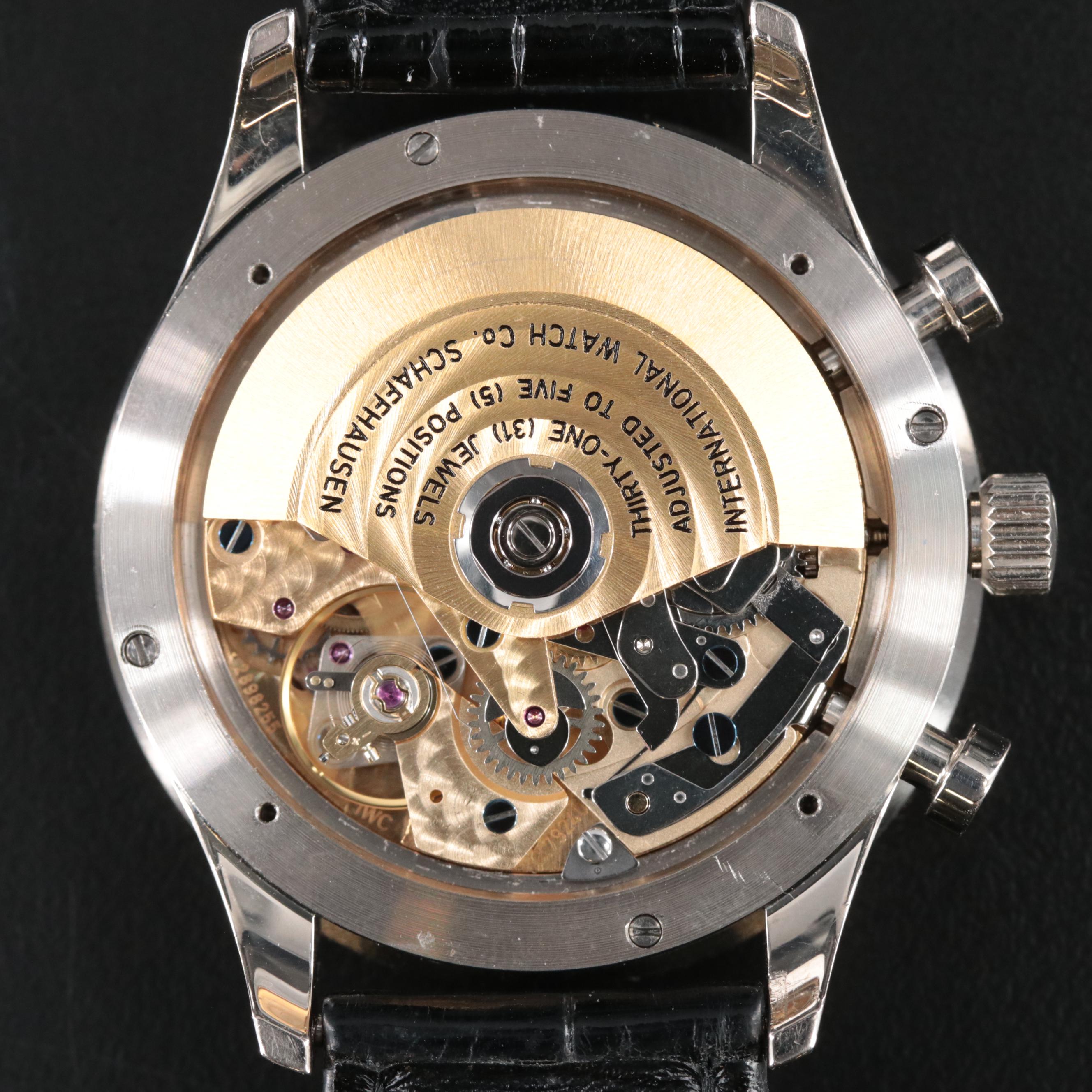 18K IWC Portugieser Chronograph Watch