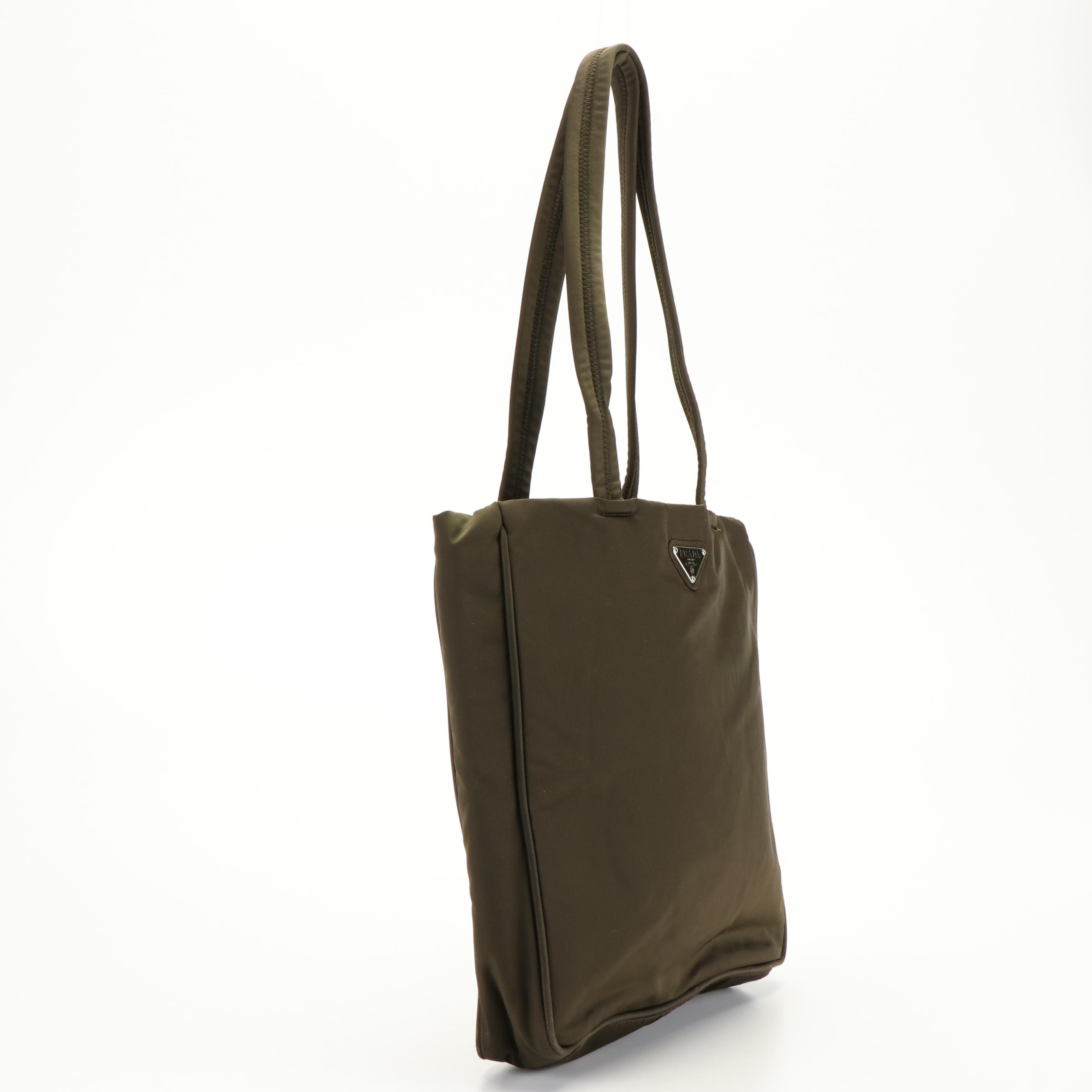 Prada City Tessuto Nylon Shoulder Bag