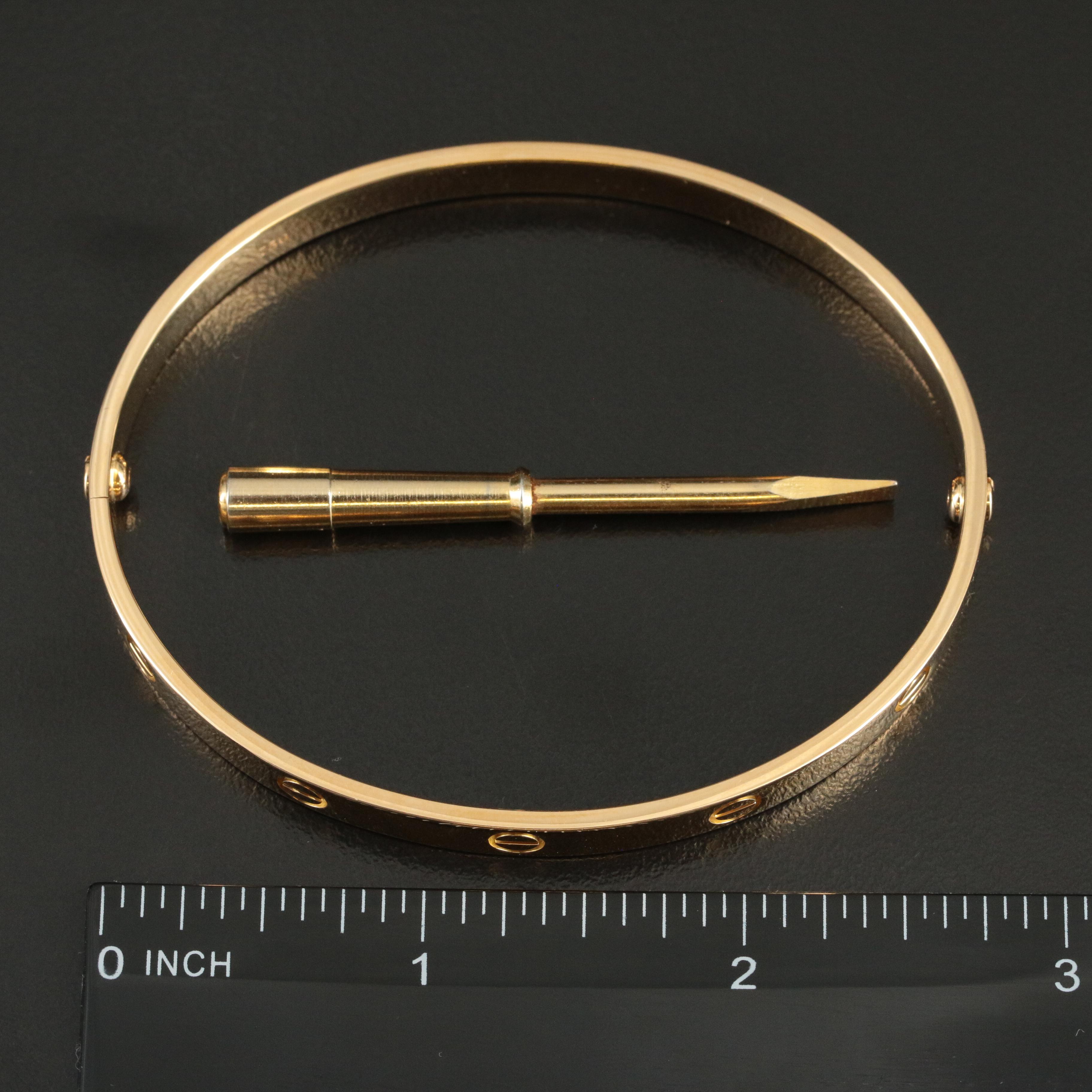 Cartier 18K "LOVE" Bracelet