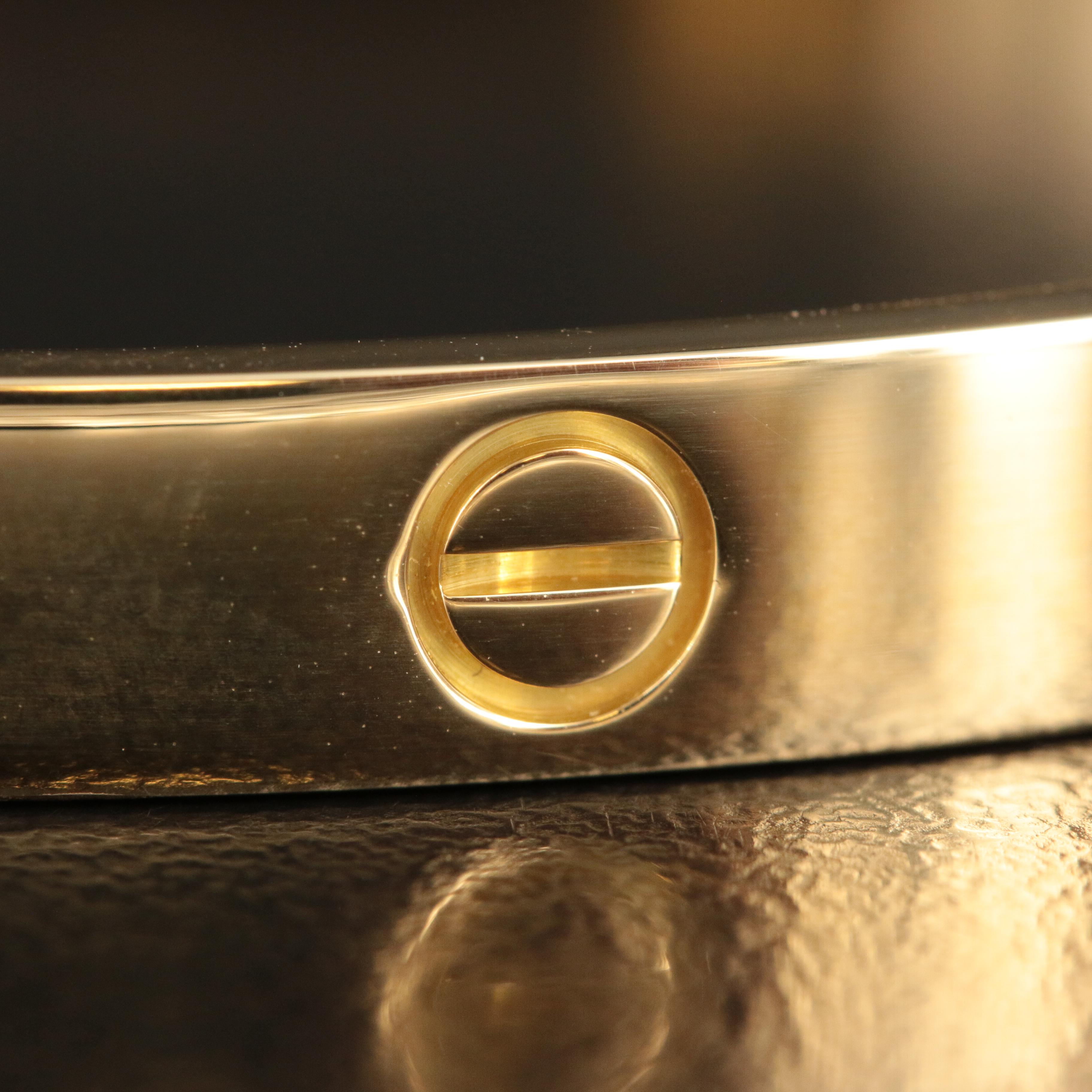 Cartier 18K "LOVE" Bracelet