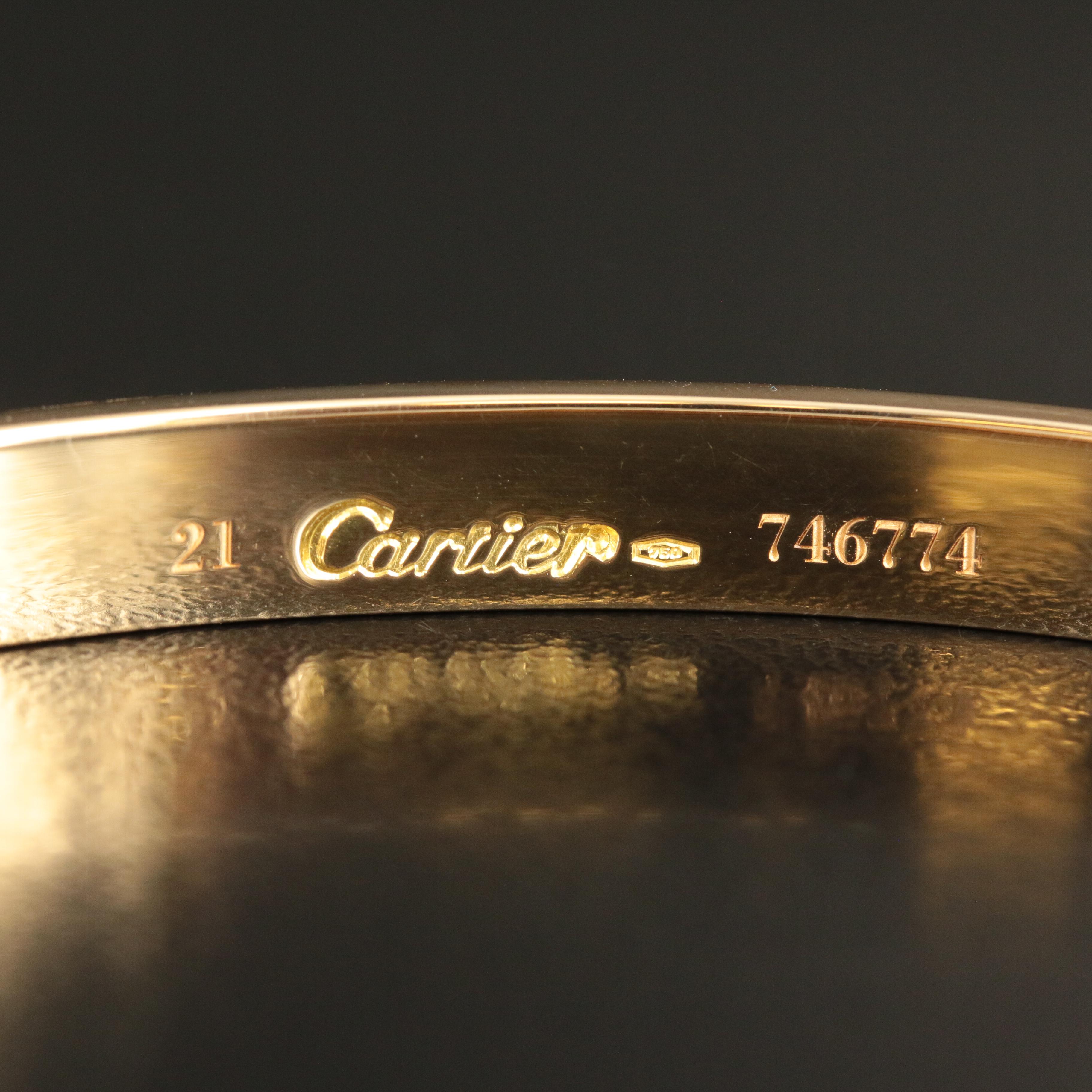 Cartier 18K "LOVE" Bracelet