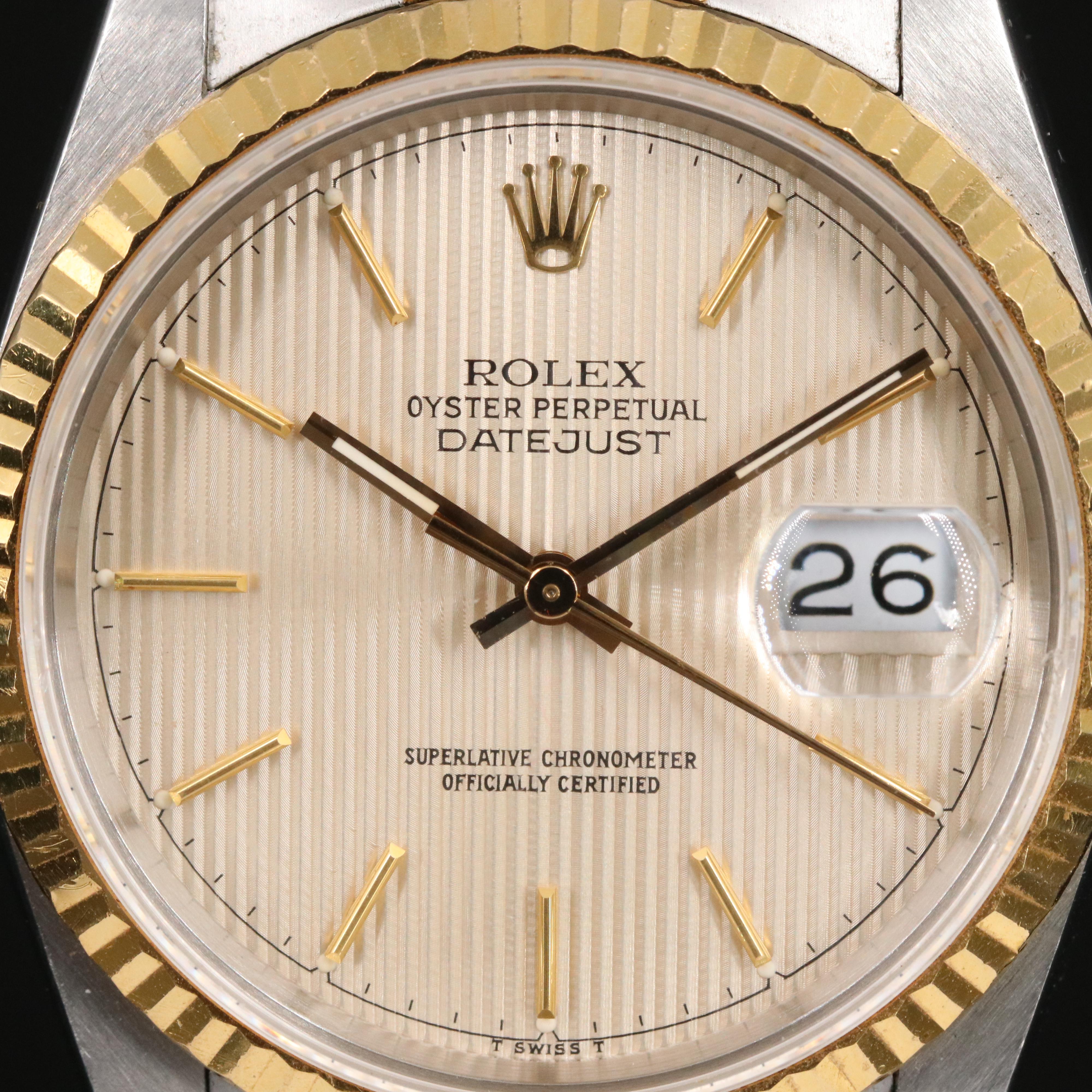 1989 Rolex Oyster Perpetual Datejust Watch