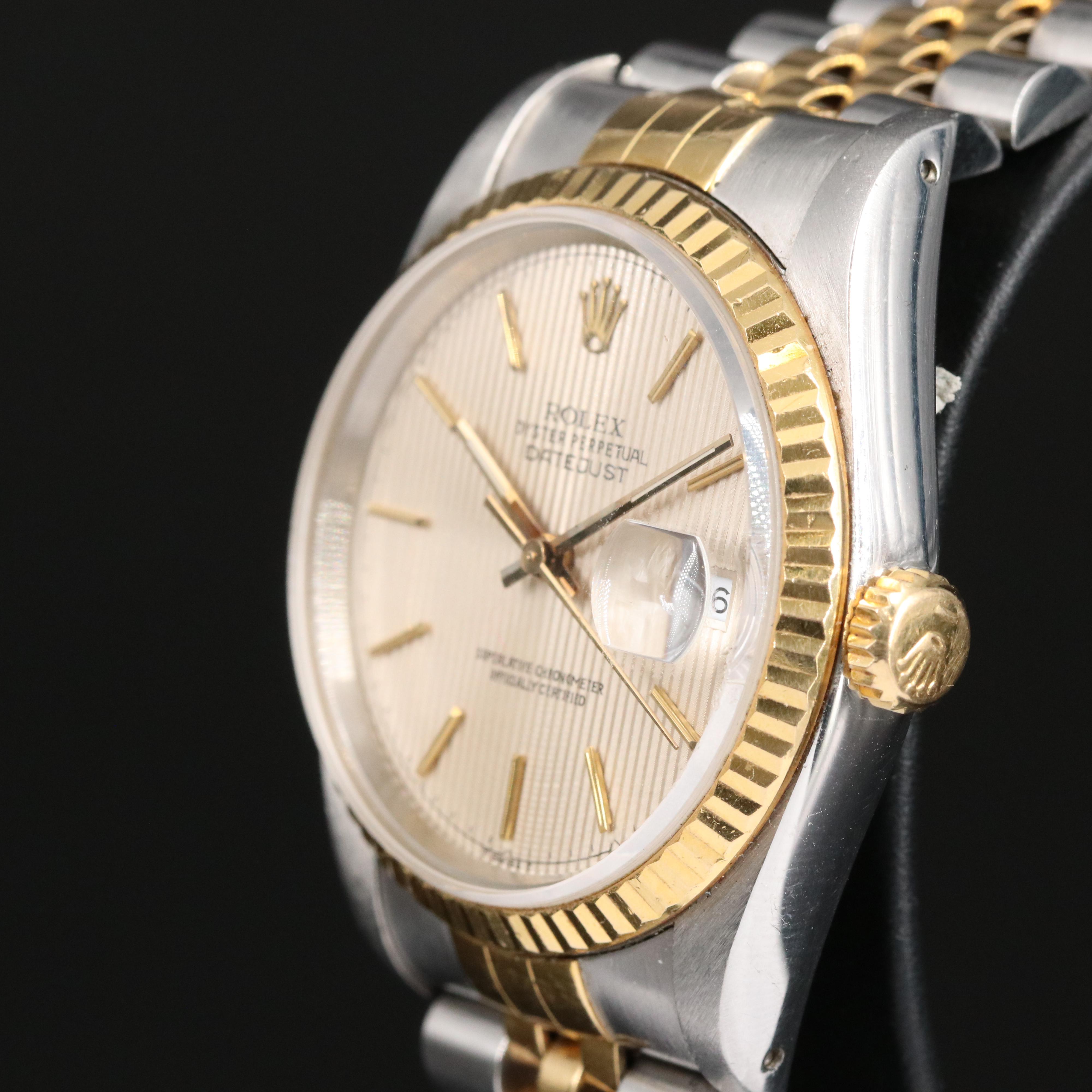 1989 Rolex Oyster Perpetual Datejust Watch