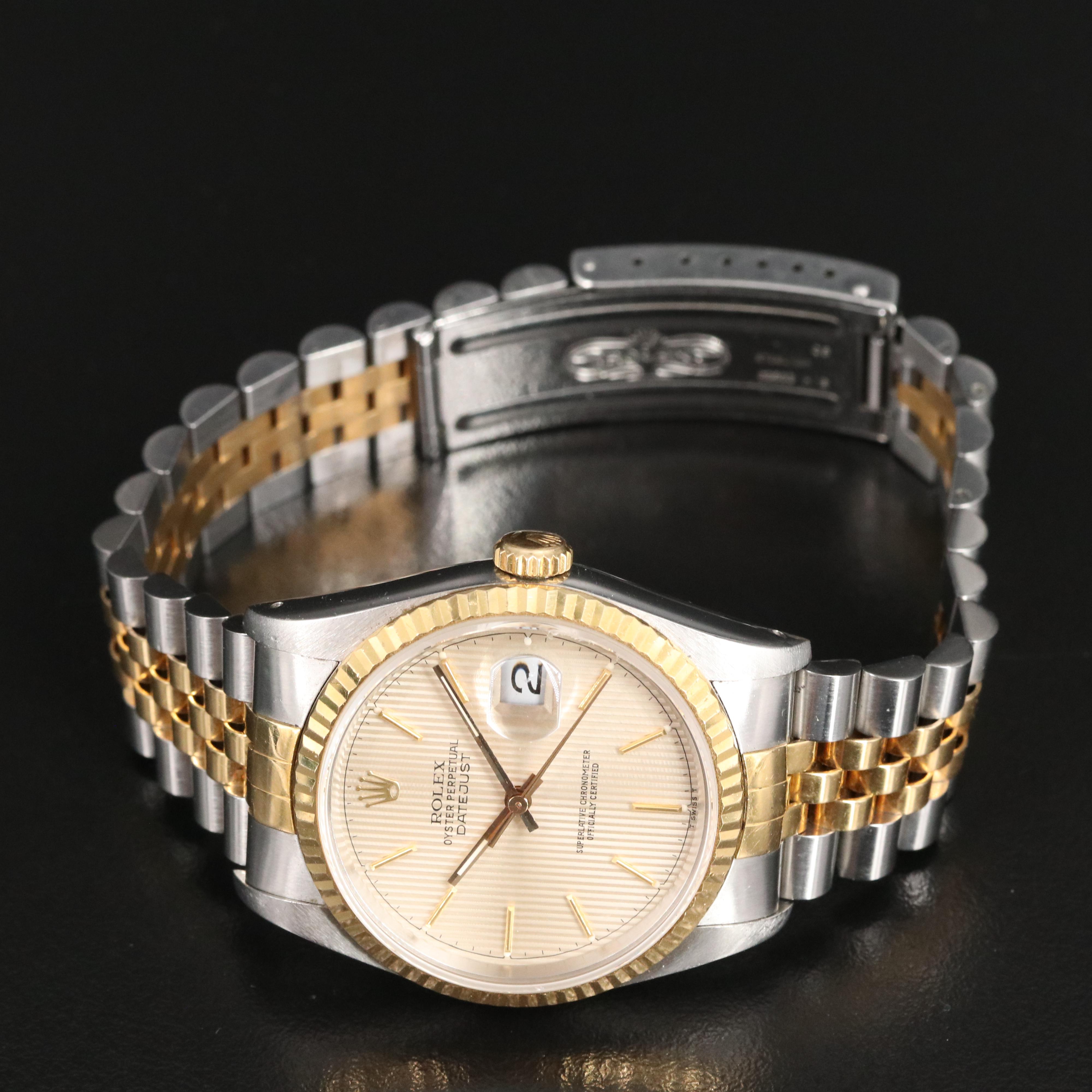 1989 Rolex Oyster Perpetual Datejust Watch