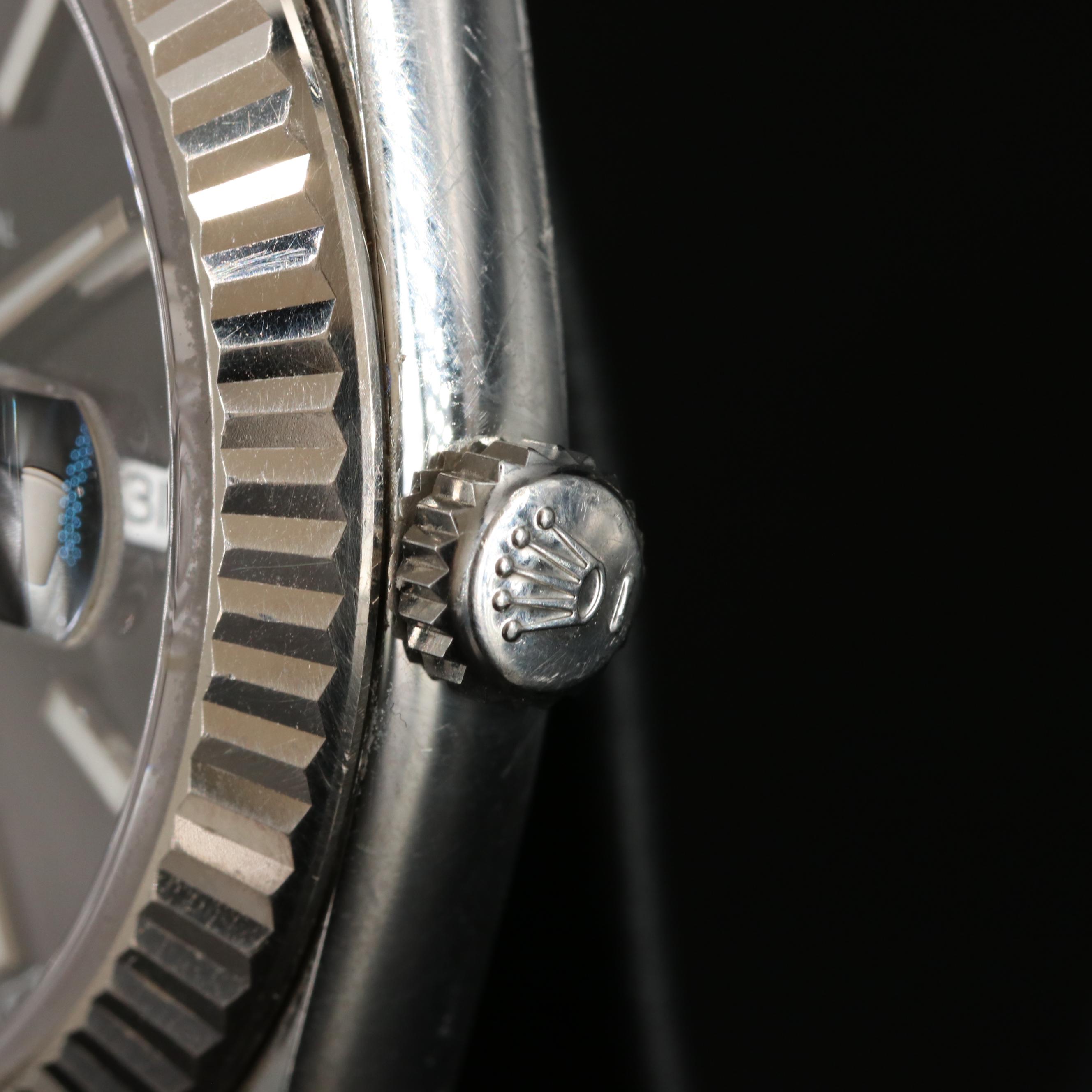 Rolex Oyster Perpetual Datejust 41 Gray Dial Watch