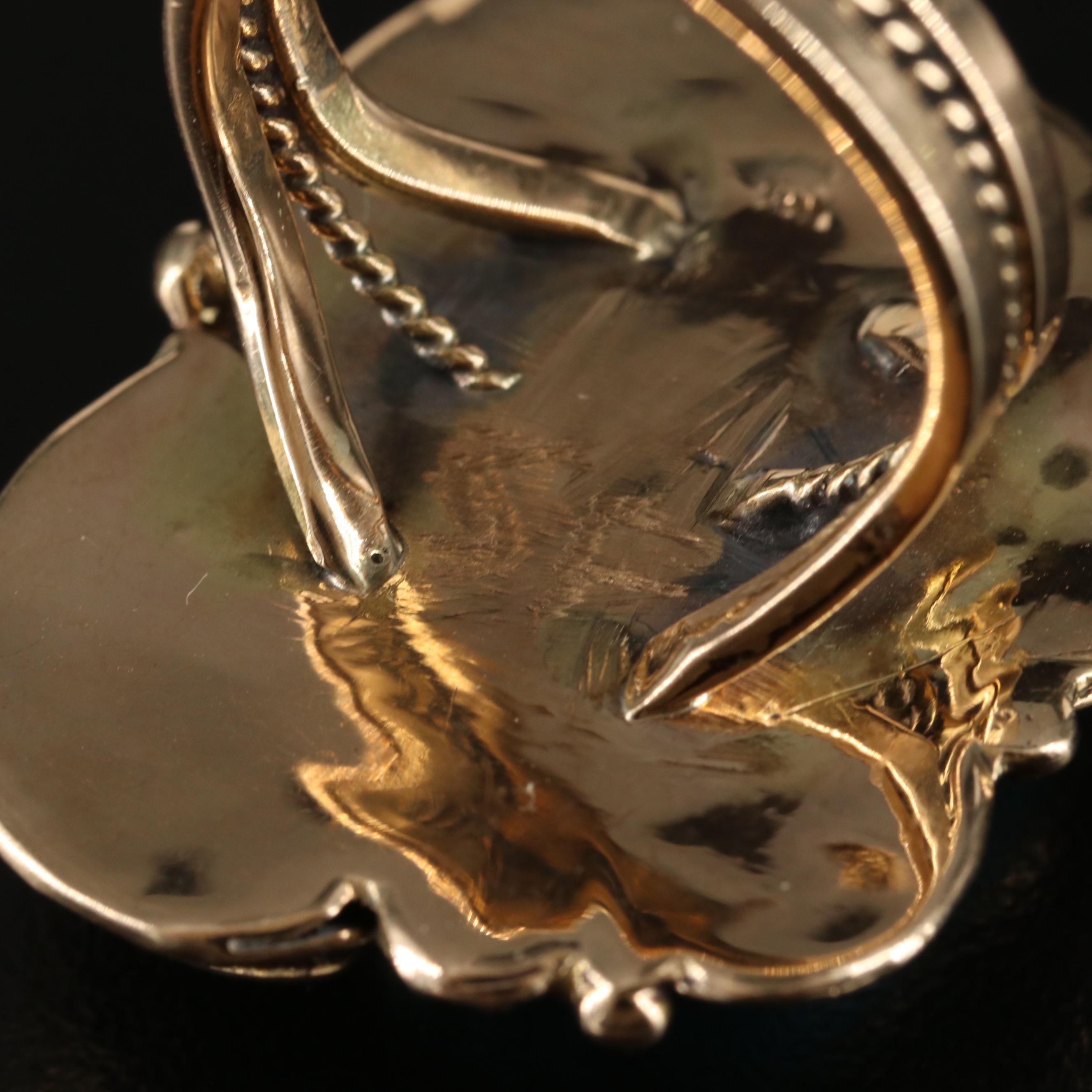 Western 14K Turquoise Ring