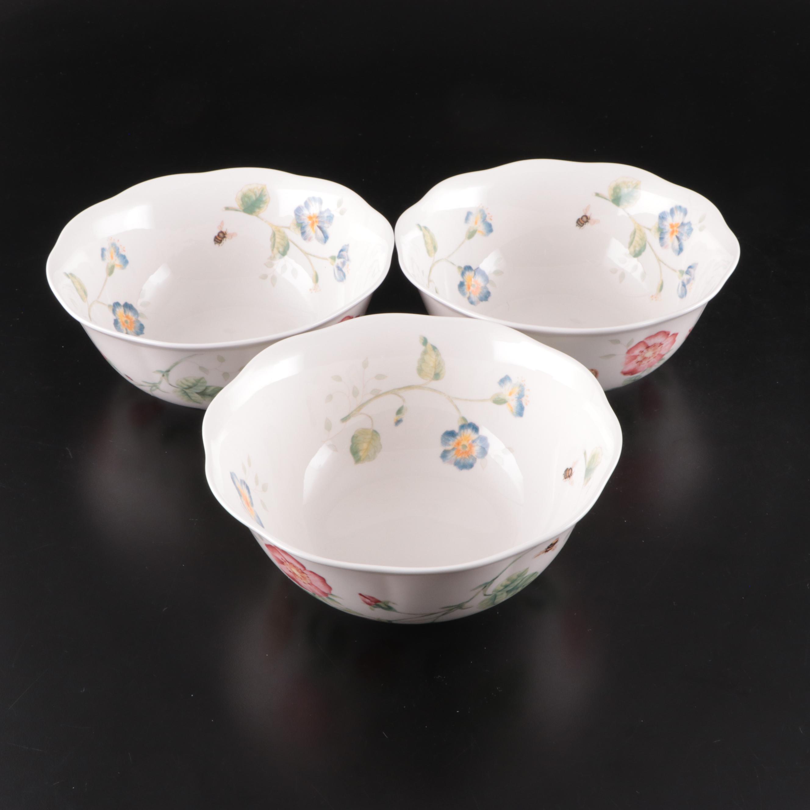 Lenox "Butterfly Meadow" with Other Ceramic Bowls