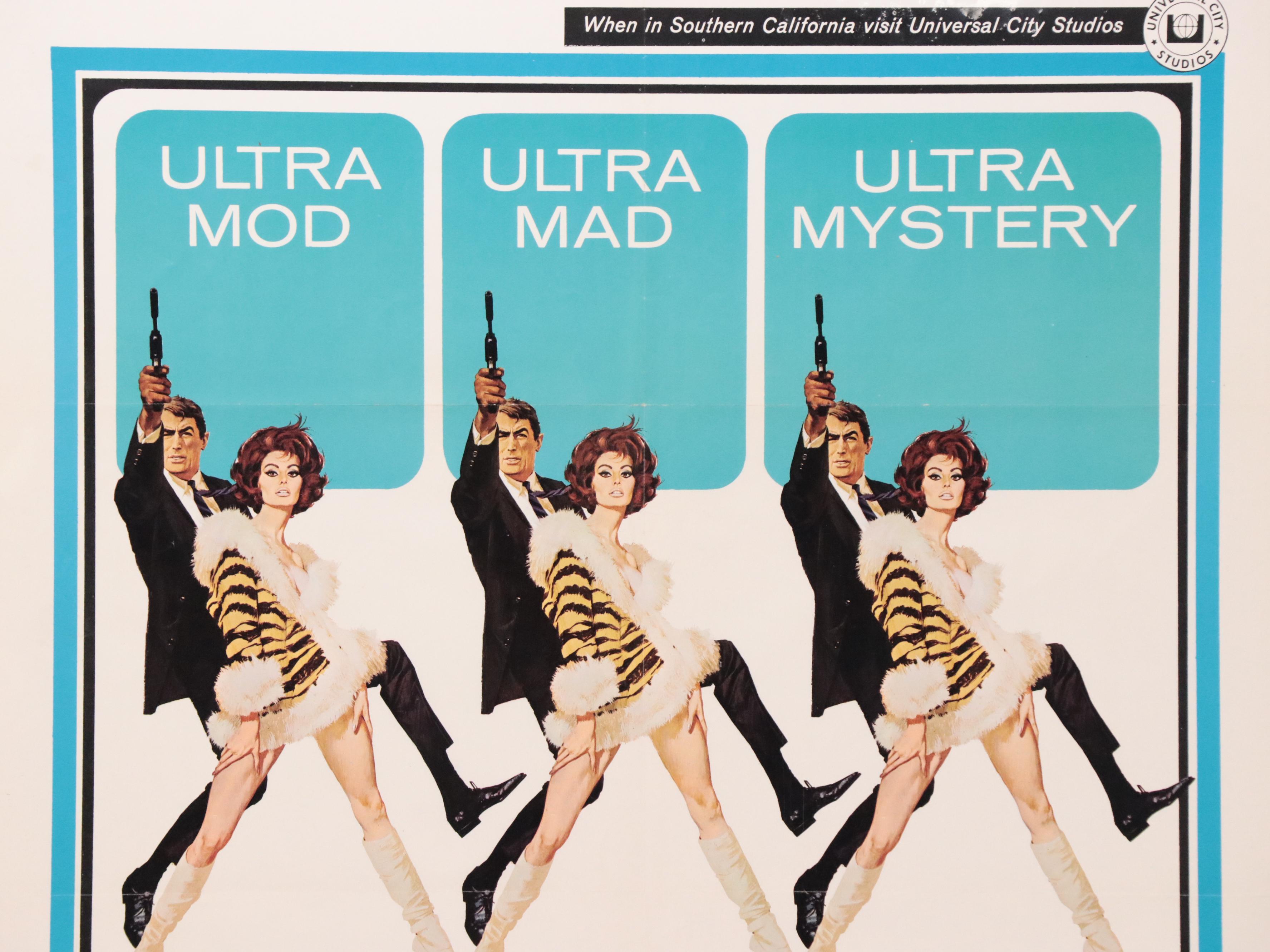 "Arabesque" Original Movie Poster, c.1966