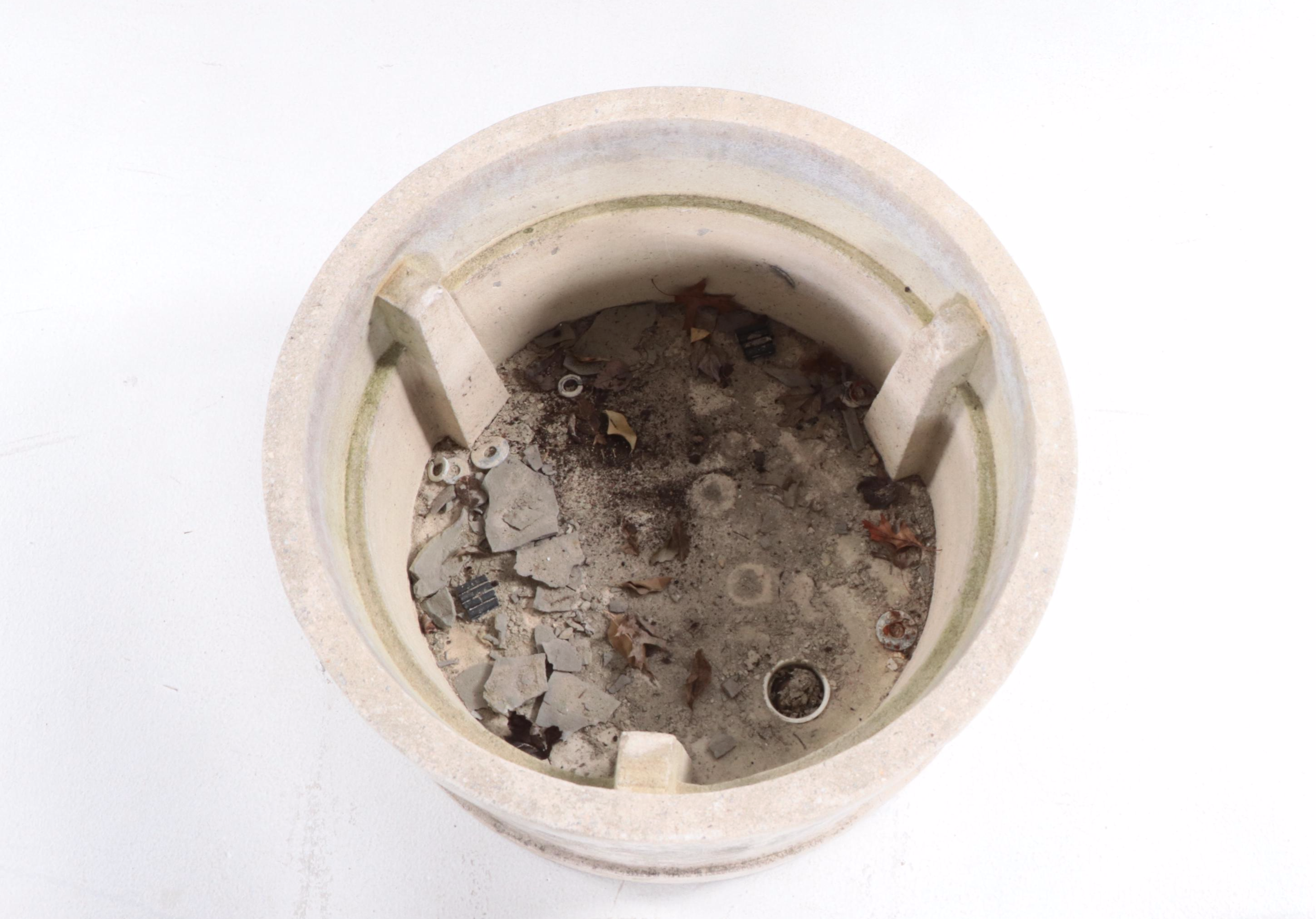 Passaros Concrete Bird Bath Fountain