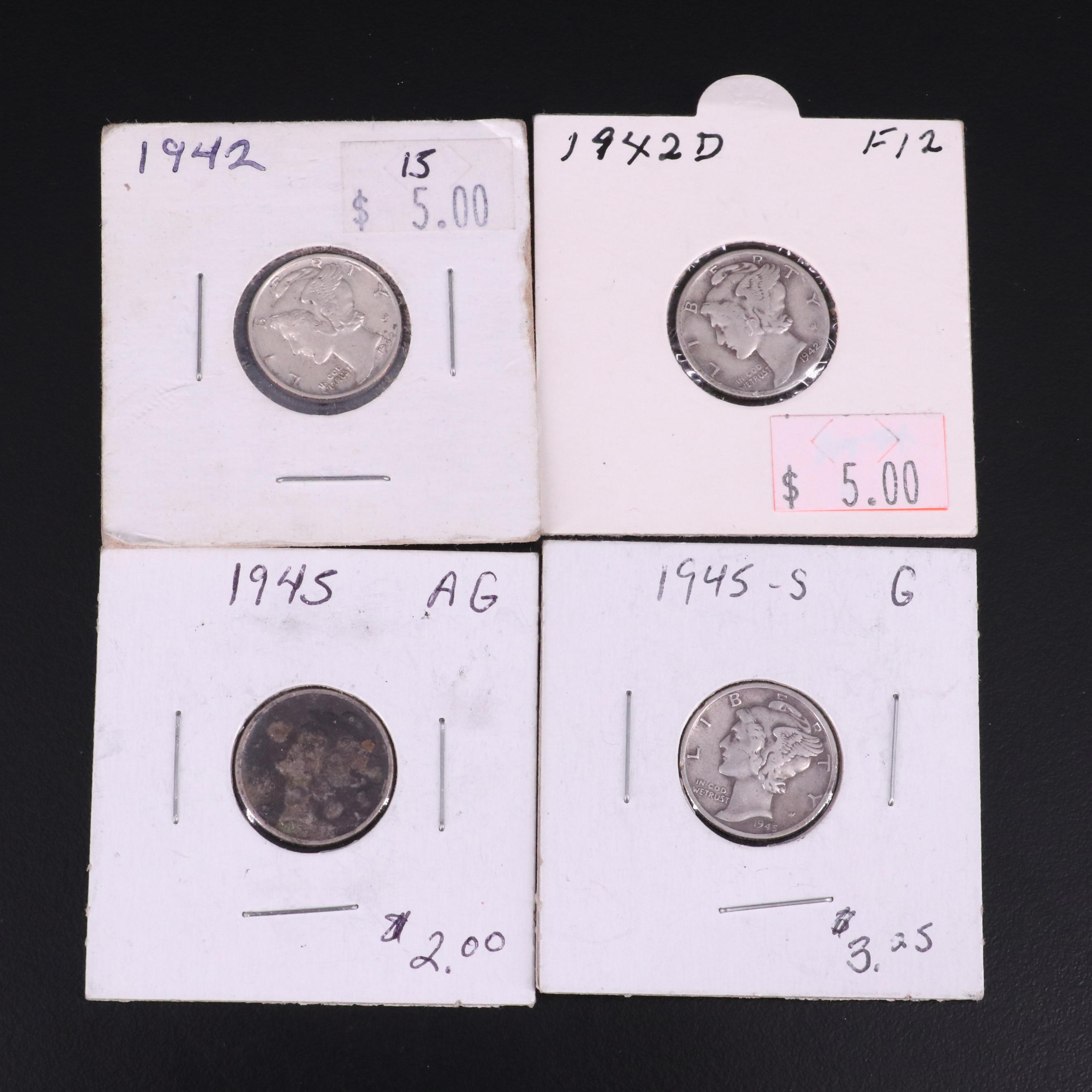 Collection of Eighteen United States Coins and a Token