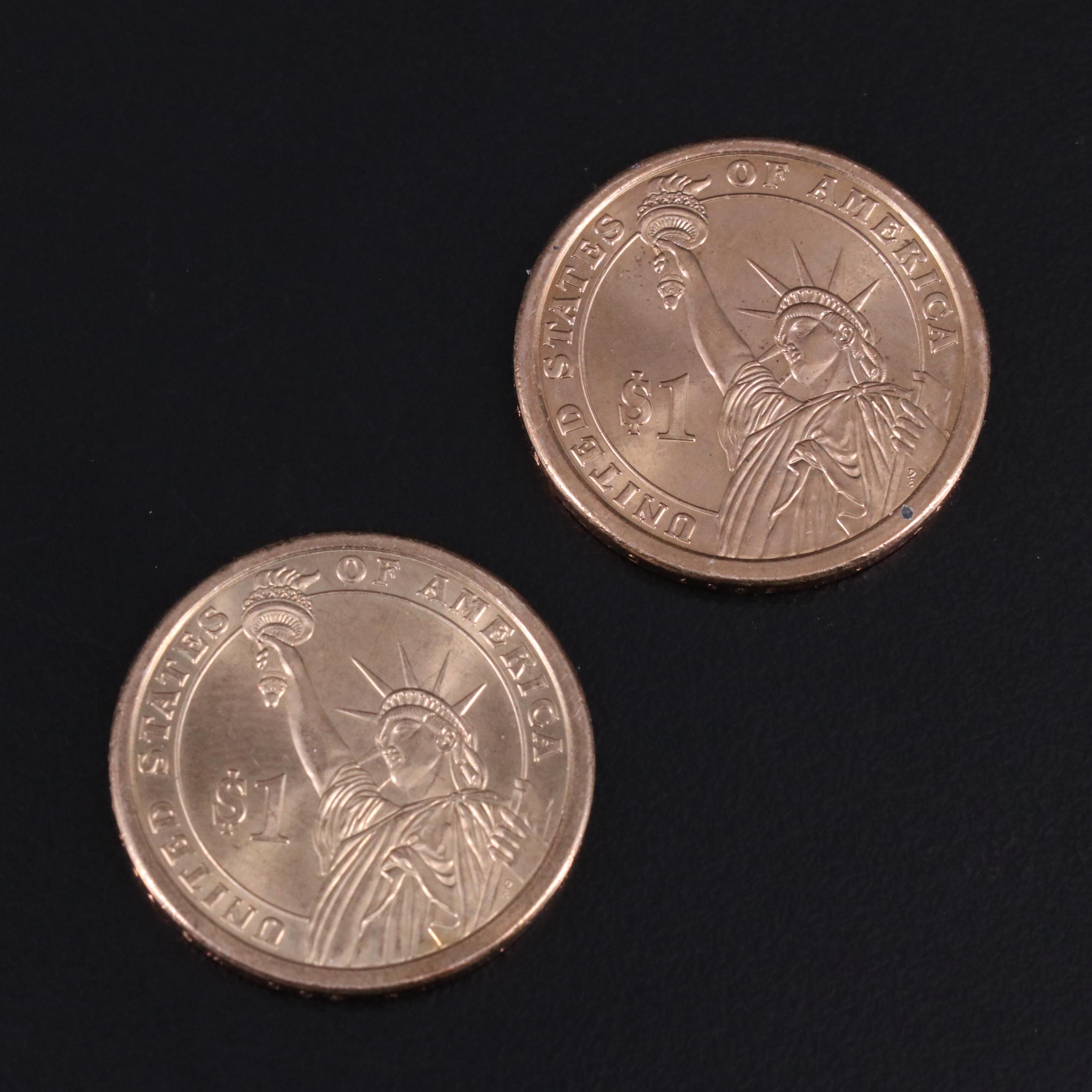 Collection of Eighteen United States Coins and a Token