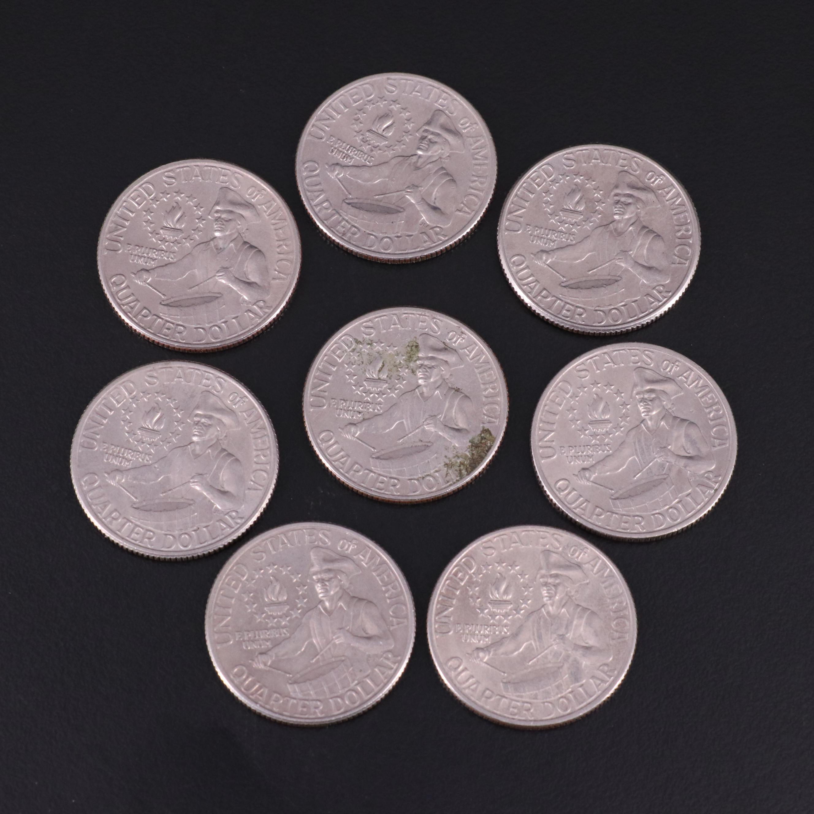 Collection of United States Coins, Currency, and a Silver Bicentennial Medal