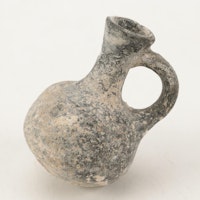 Middle Eastern Iron Age Blackware Juglet, 1000-600 B.C.E.