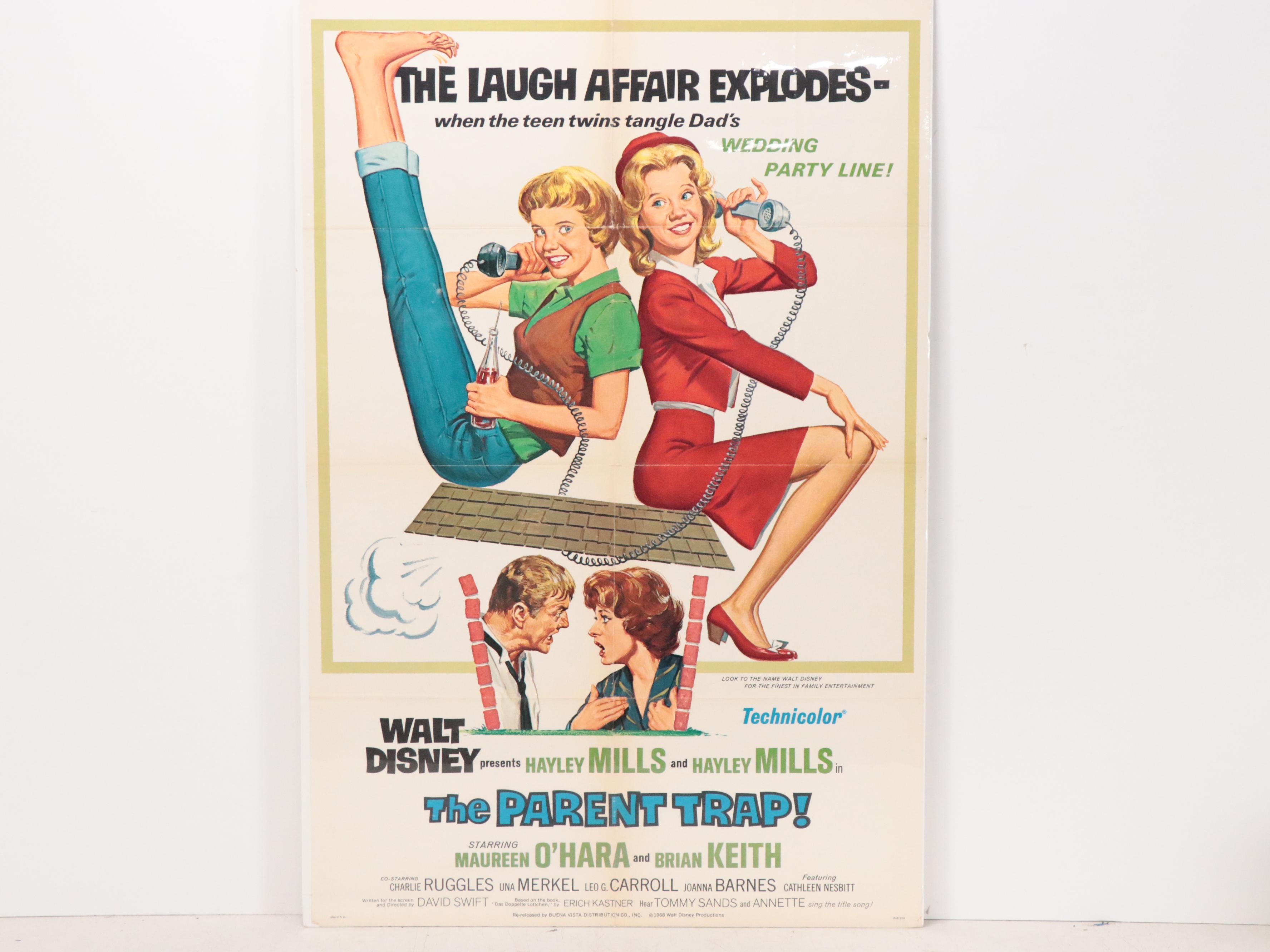 "The Parent Trap" Movie Poster, 1968