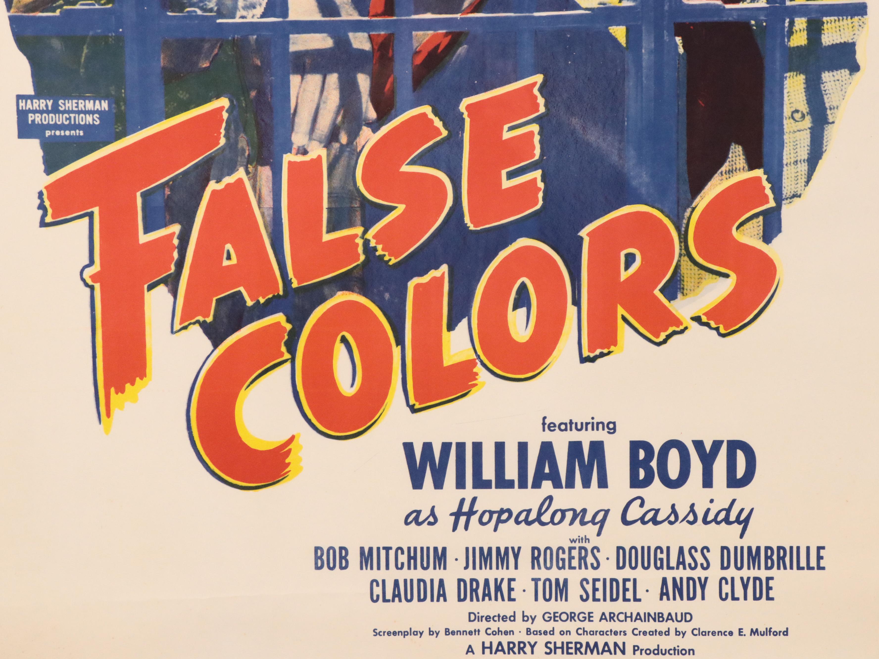 "False Colors" Movie Poster, 1943