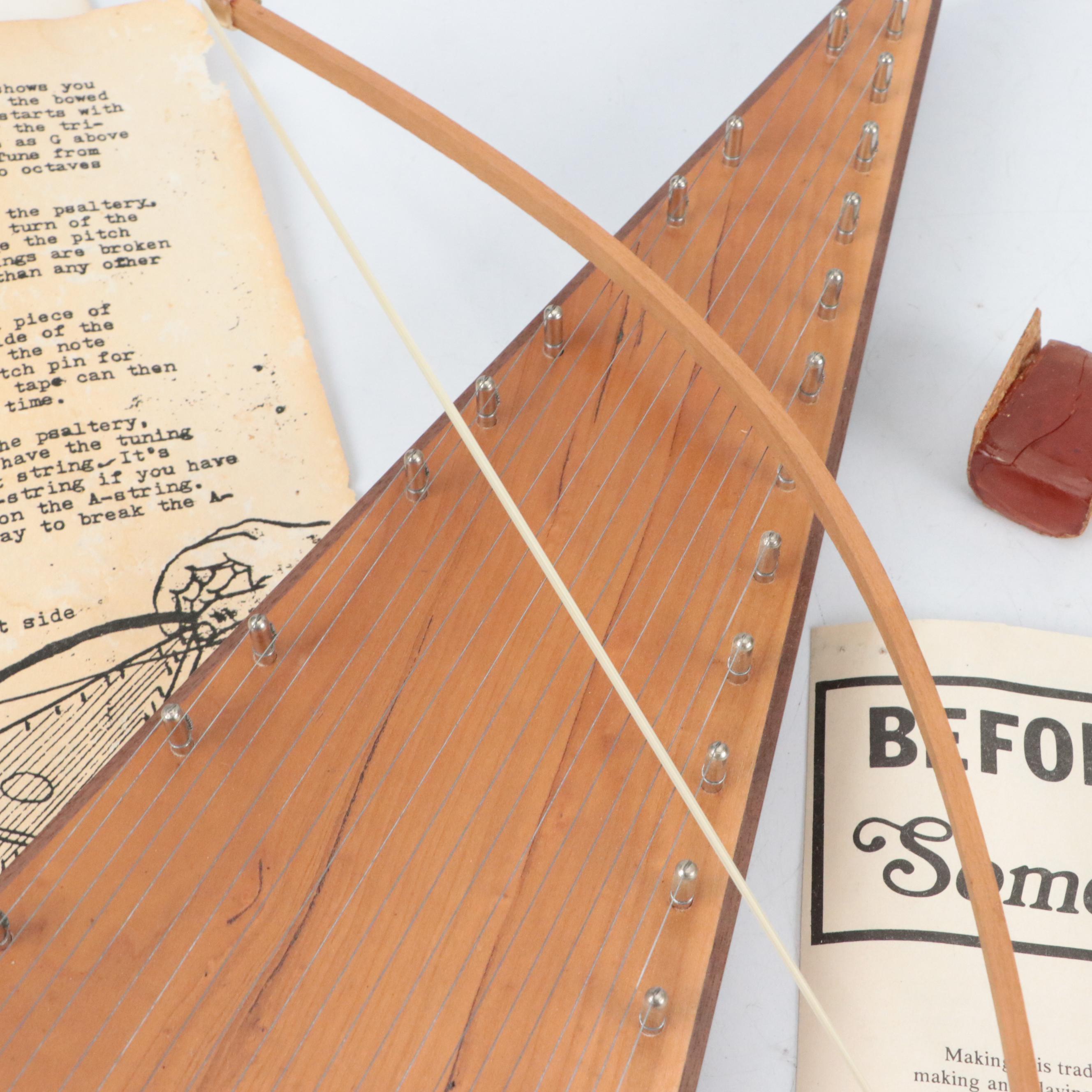 McSpaden Handcrafted Mountain Dulcimer Kit and Psaltery