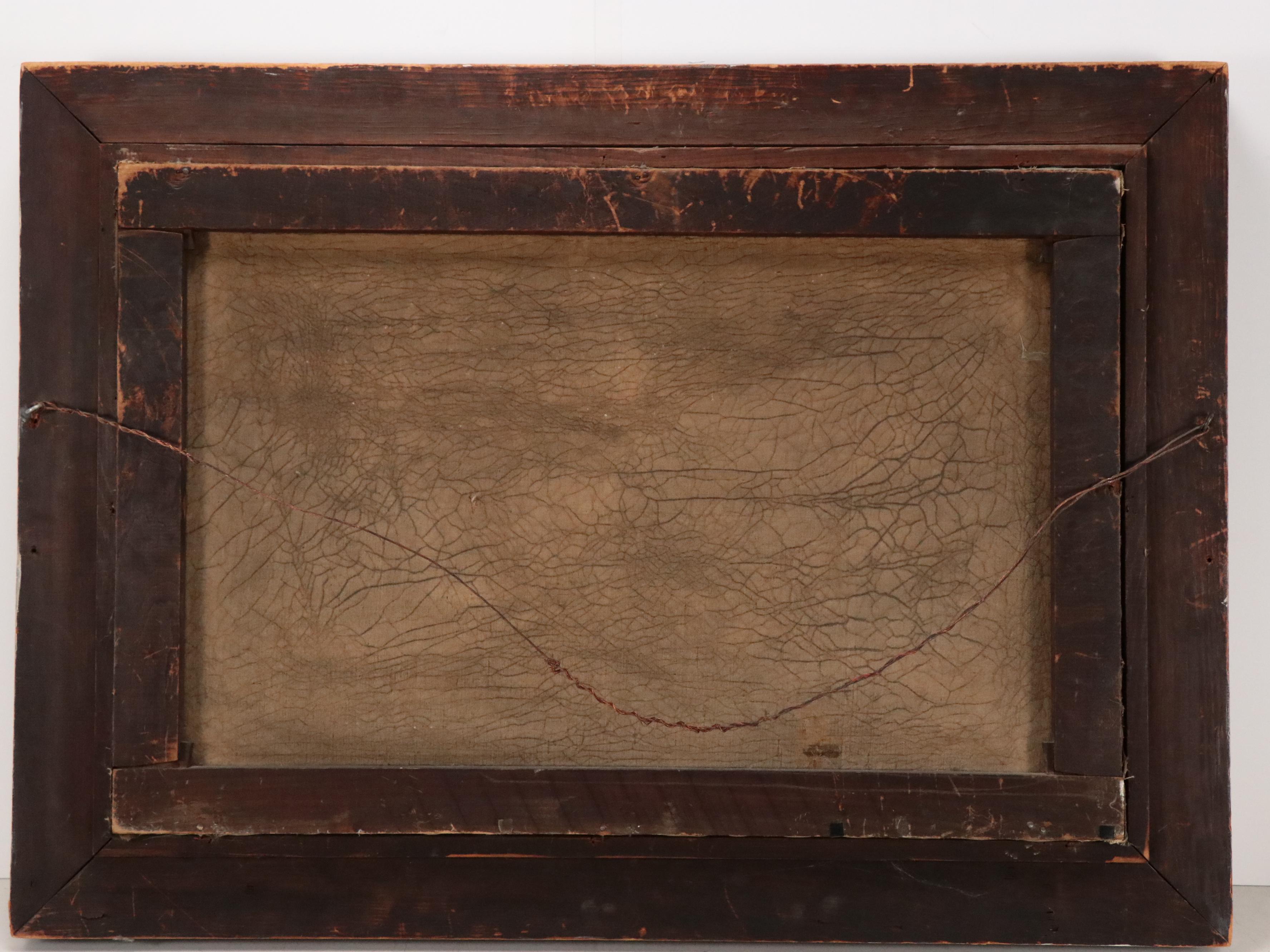 Hudson River School Landscape Oil Painting, Late 19th Century