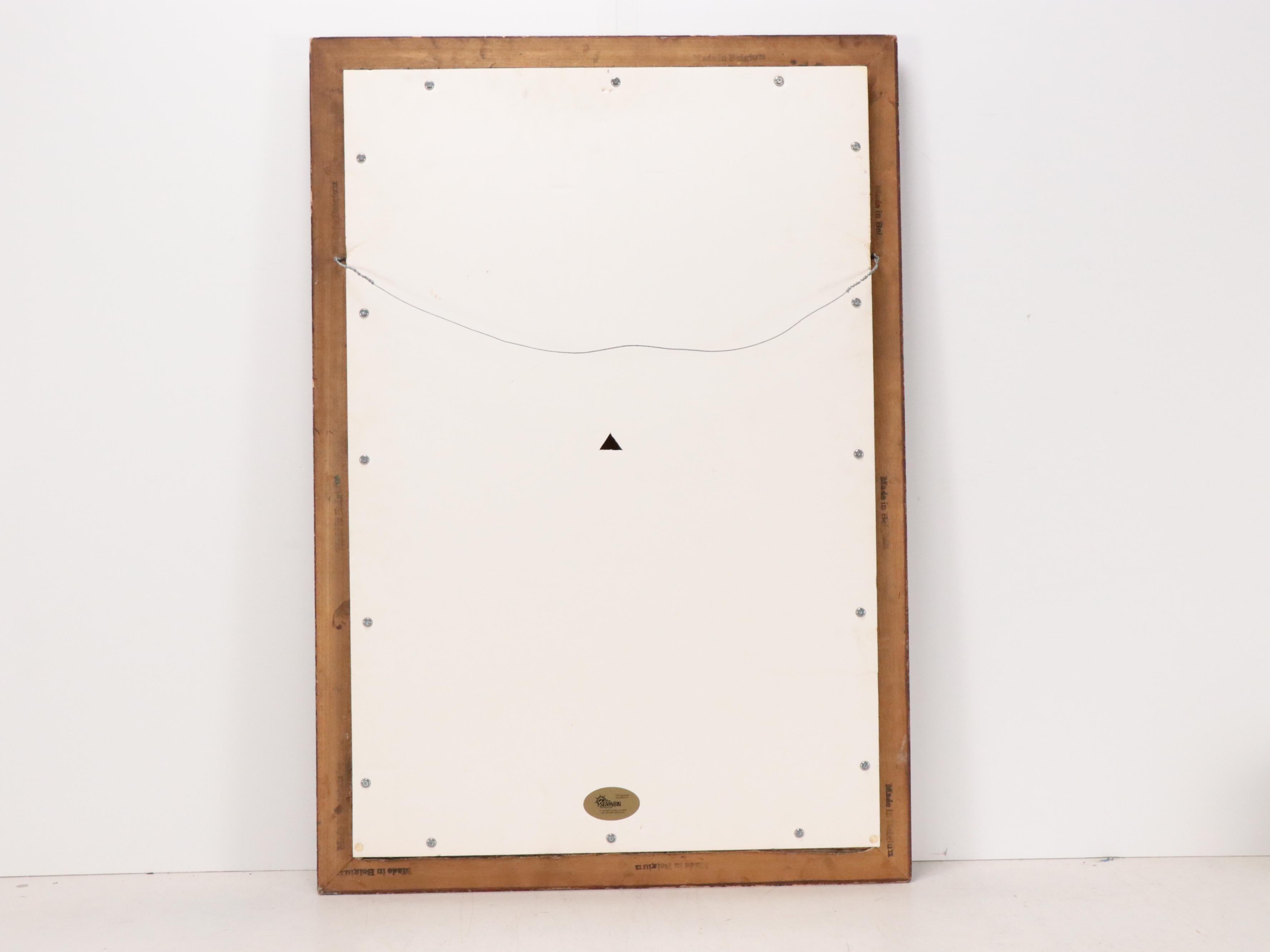 Ashcan School Oil Painting of Boy Escaping from Dog, Early 20th C