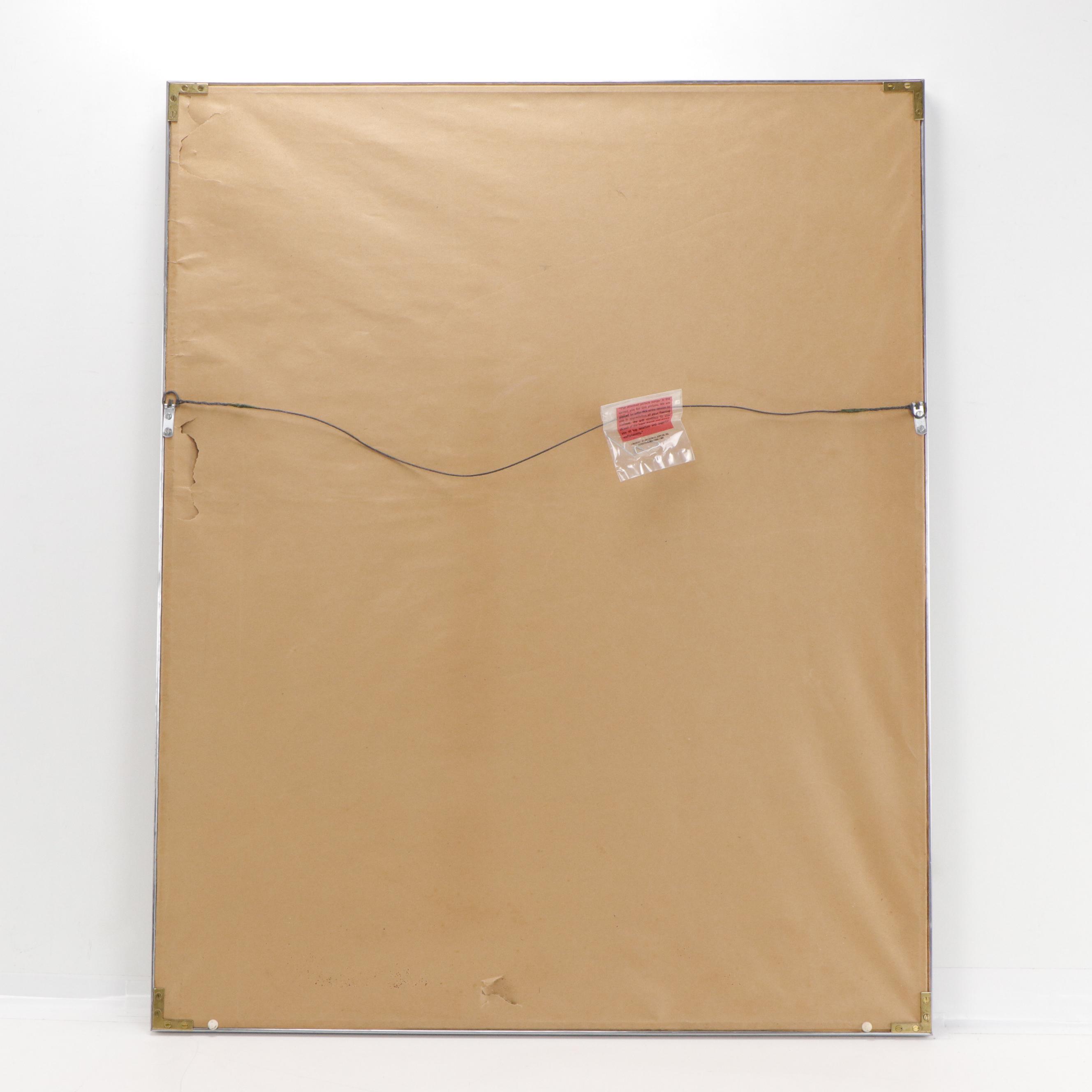 LeRoy Neiman Signed Johnny Bench Cincinnati Red Limited Edition Framed Artwork