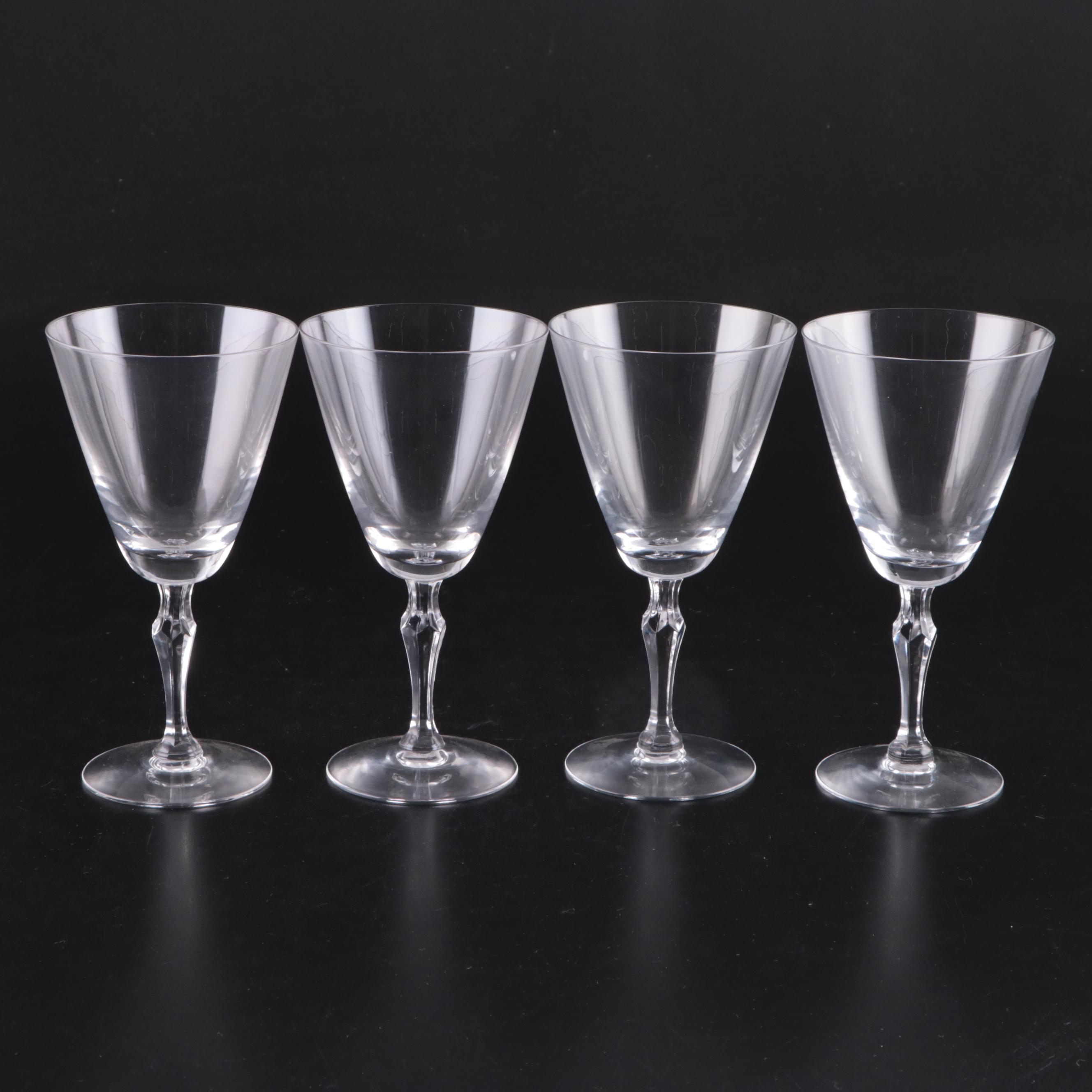 Fostoria Stemware and Tumblers, Mid to Late 20th Century