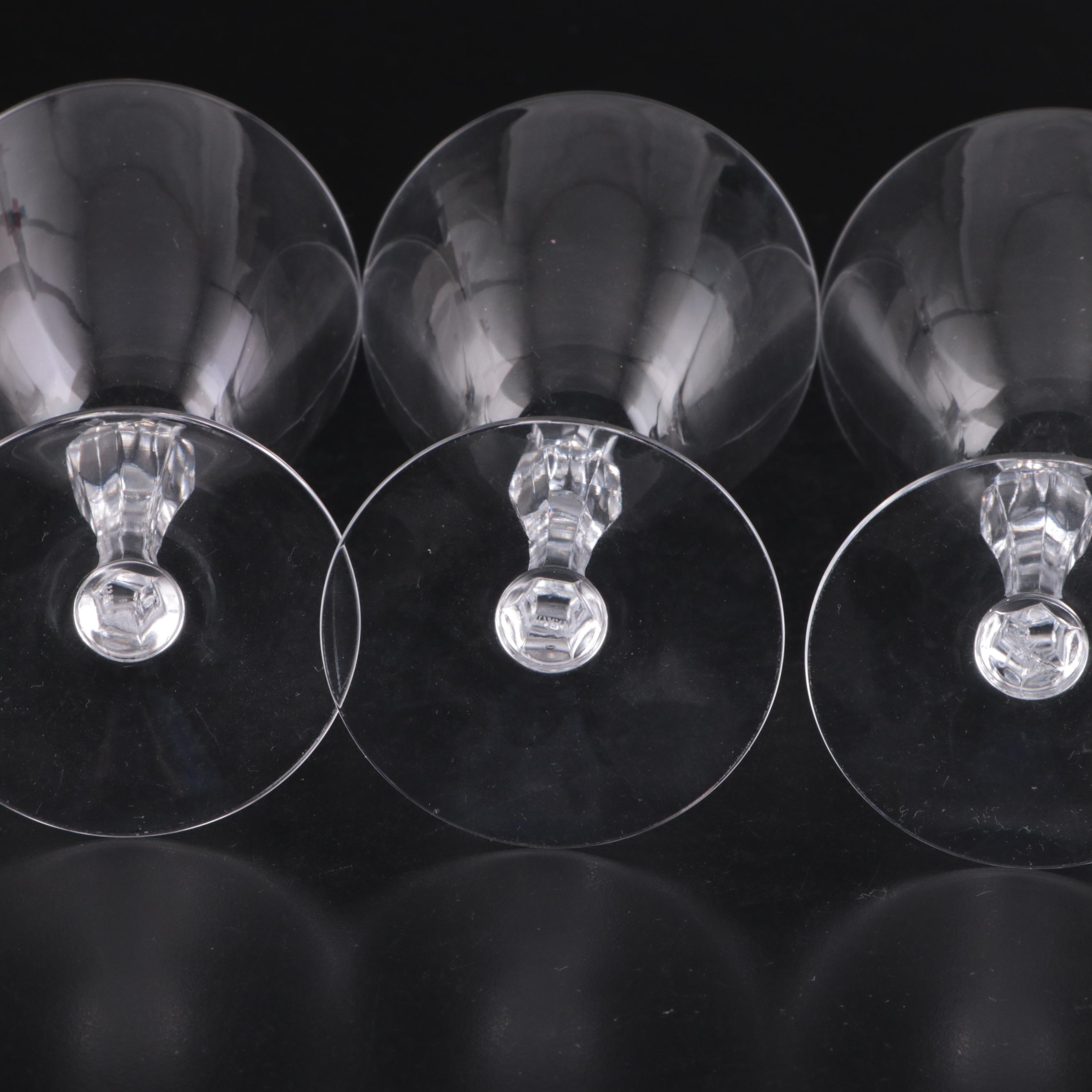 Fostoria Stemware and Tumblers, Mid to Late 20th Century