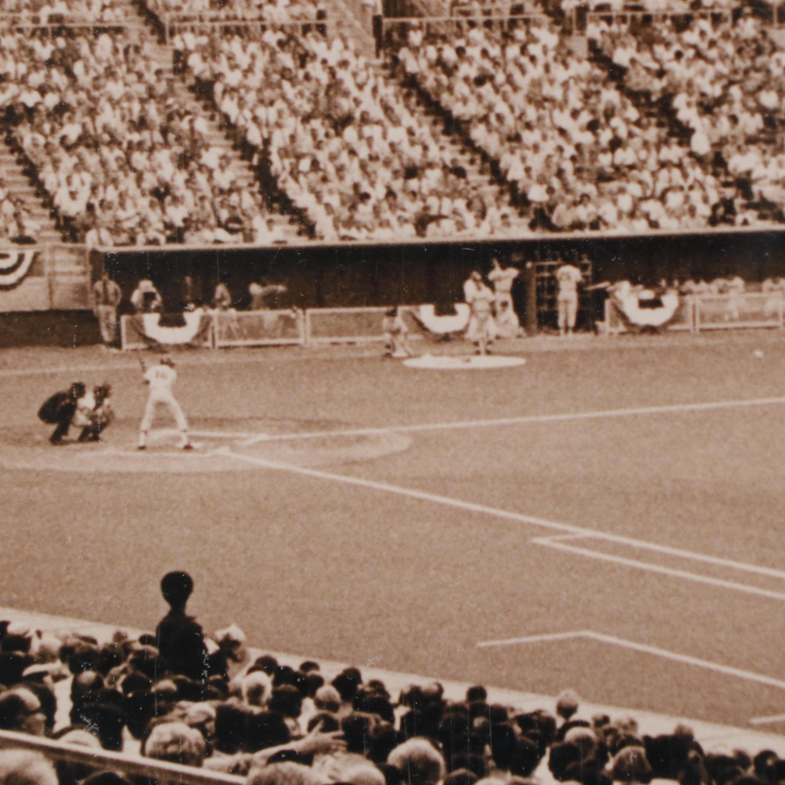 Johnny Bench and Floyd Berg Signed Artwork with Pete Rose Signed Display, More