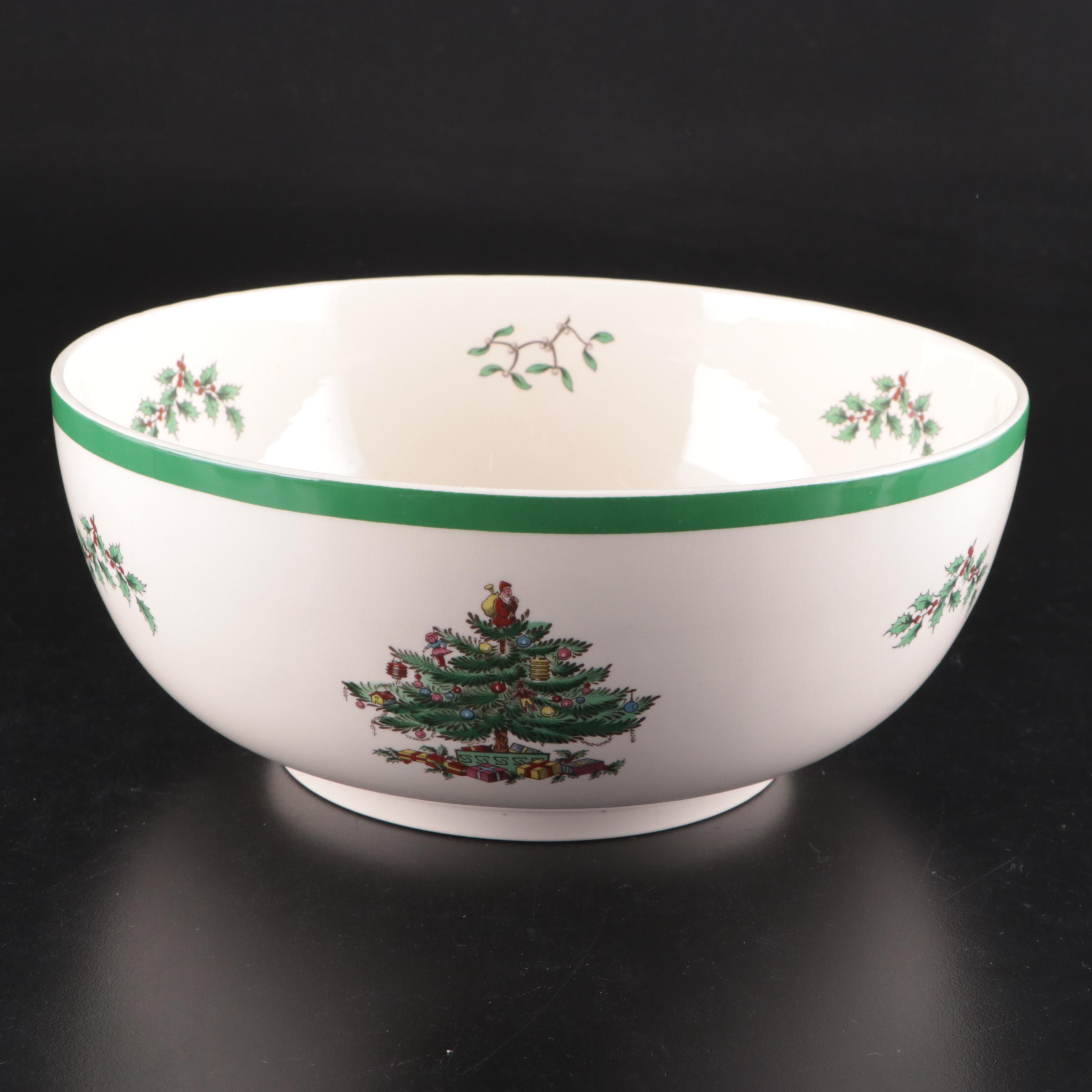 Spode "Christmas Tree" Plates and Tableware