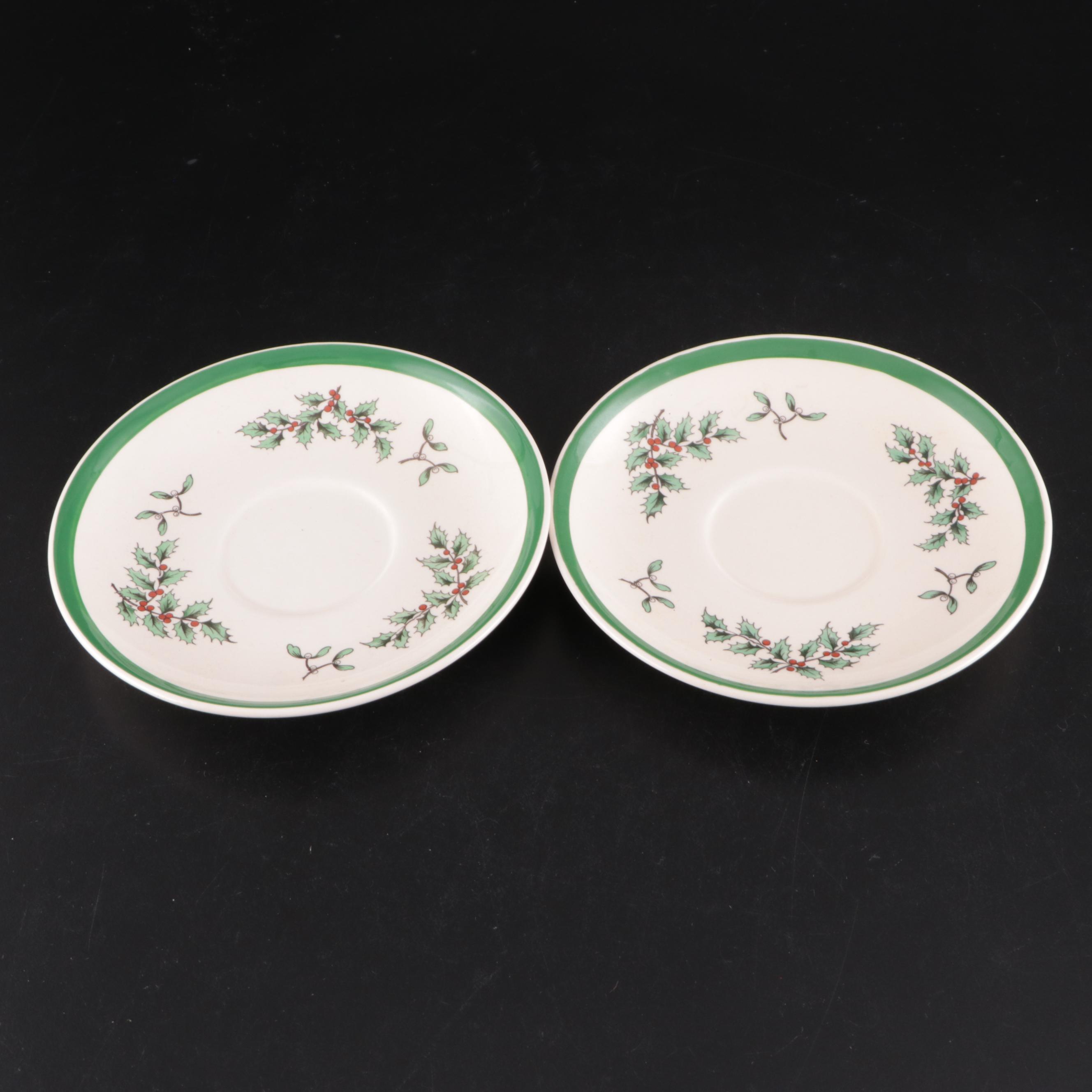 Spode "Christmas Tree" Plates and Tableware