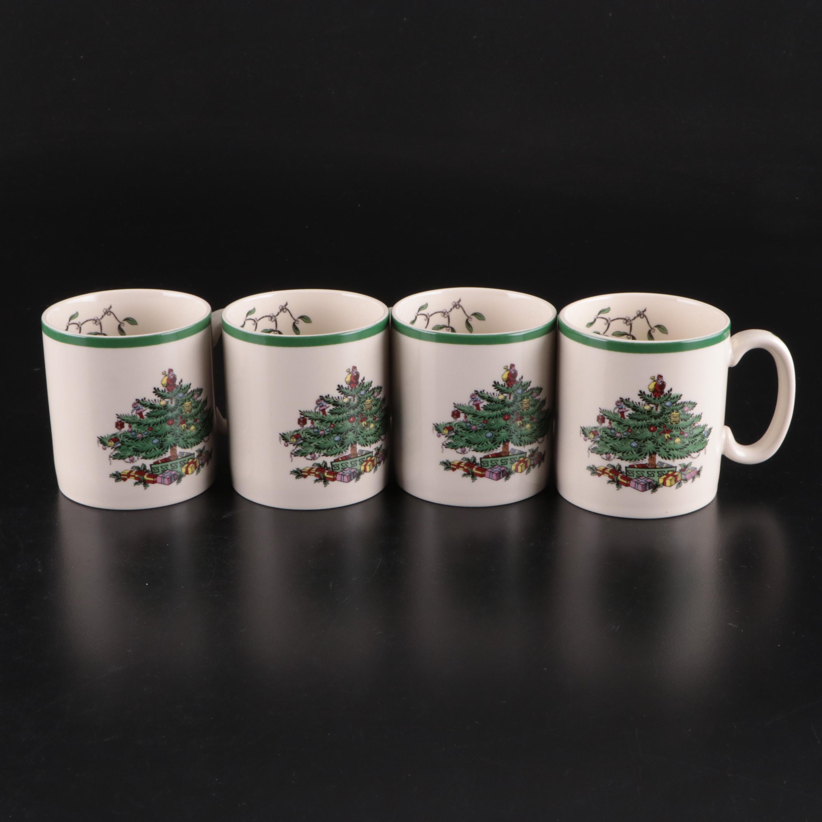 Spode "Christmas Tree" Plates and Tableware