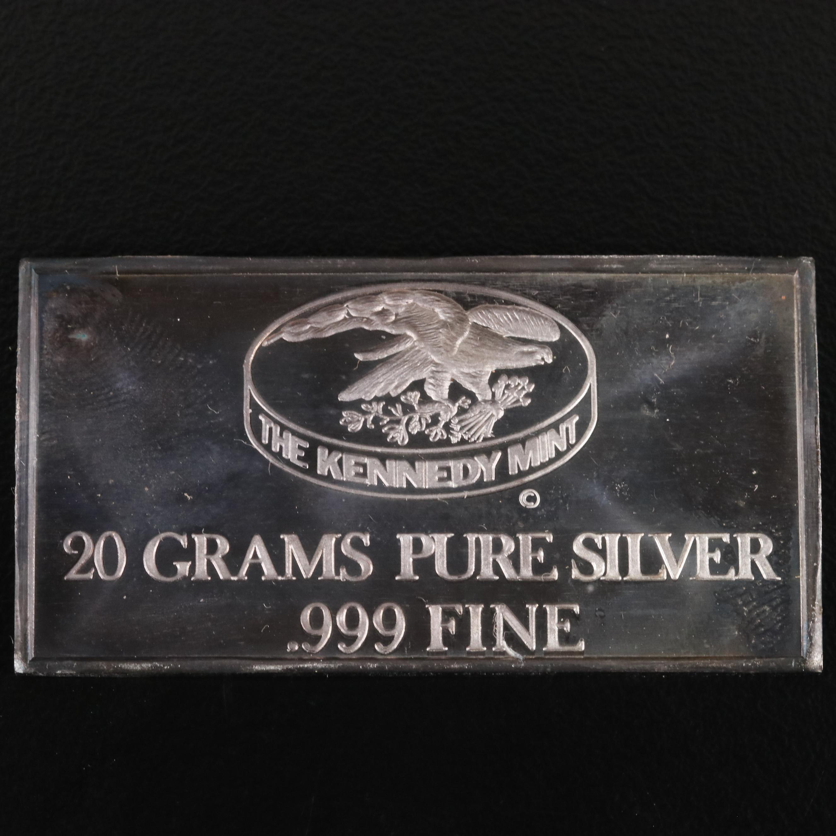20-Gram Fine Silver Bar