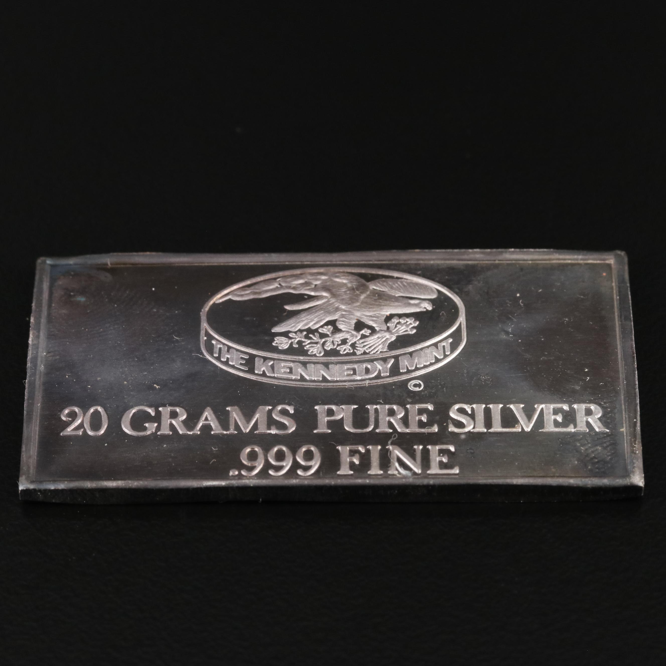 20-Gram Fine Silver Bar