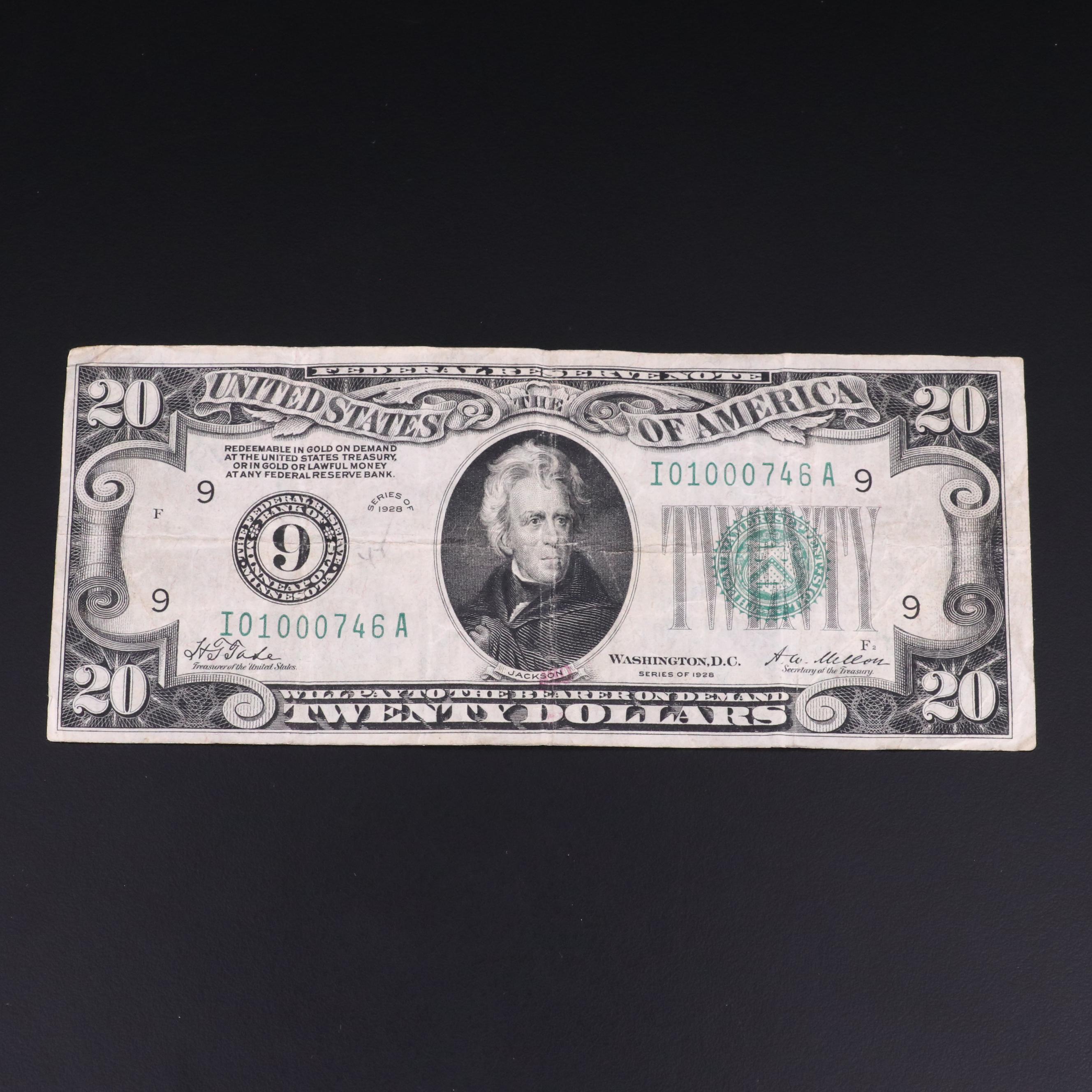Three United States Currency Notes
