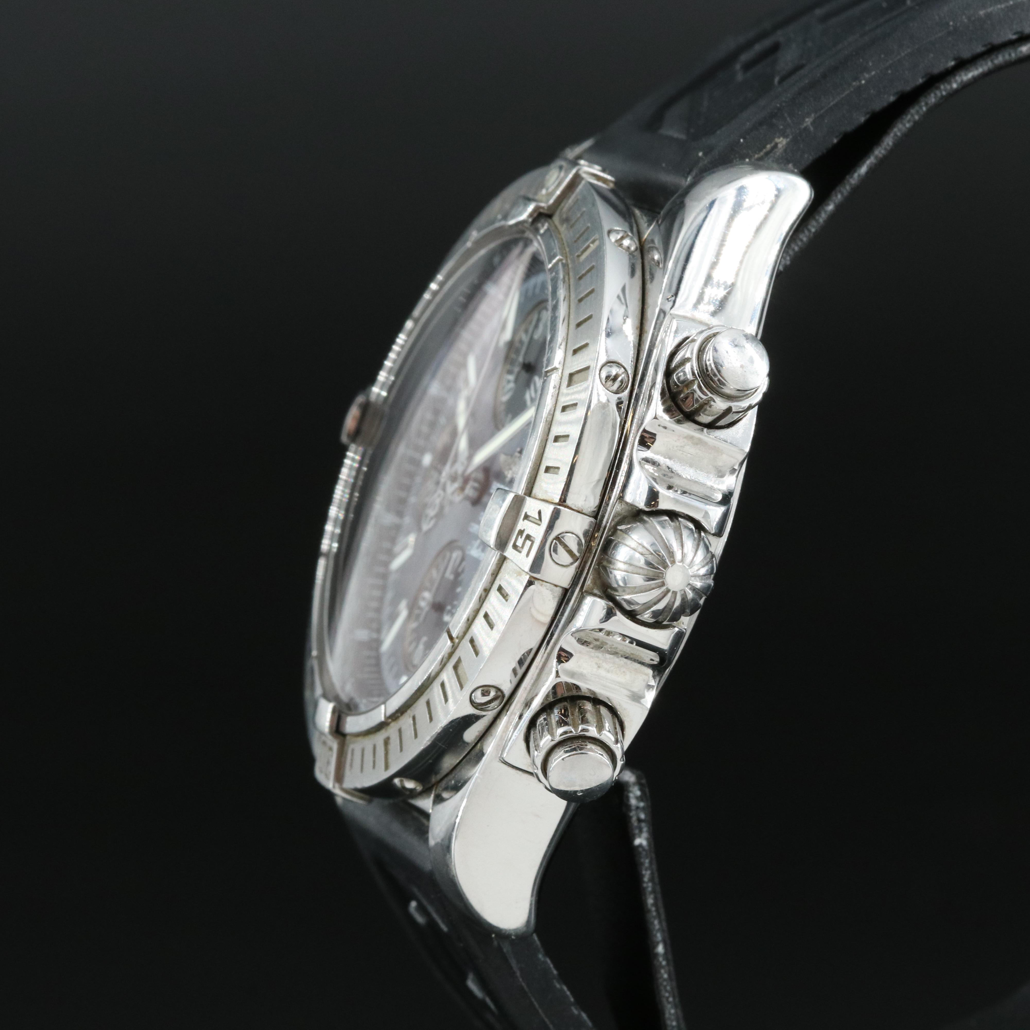 Breitling Chronomat Evolution Gray Dial Stainless Steel Watch