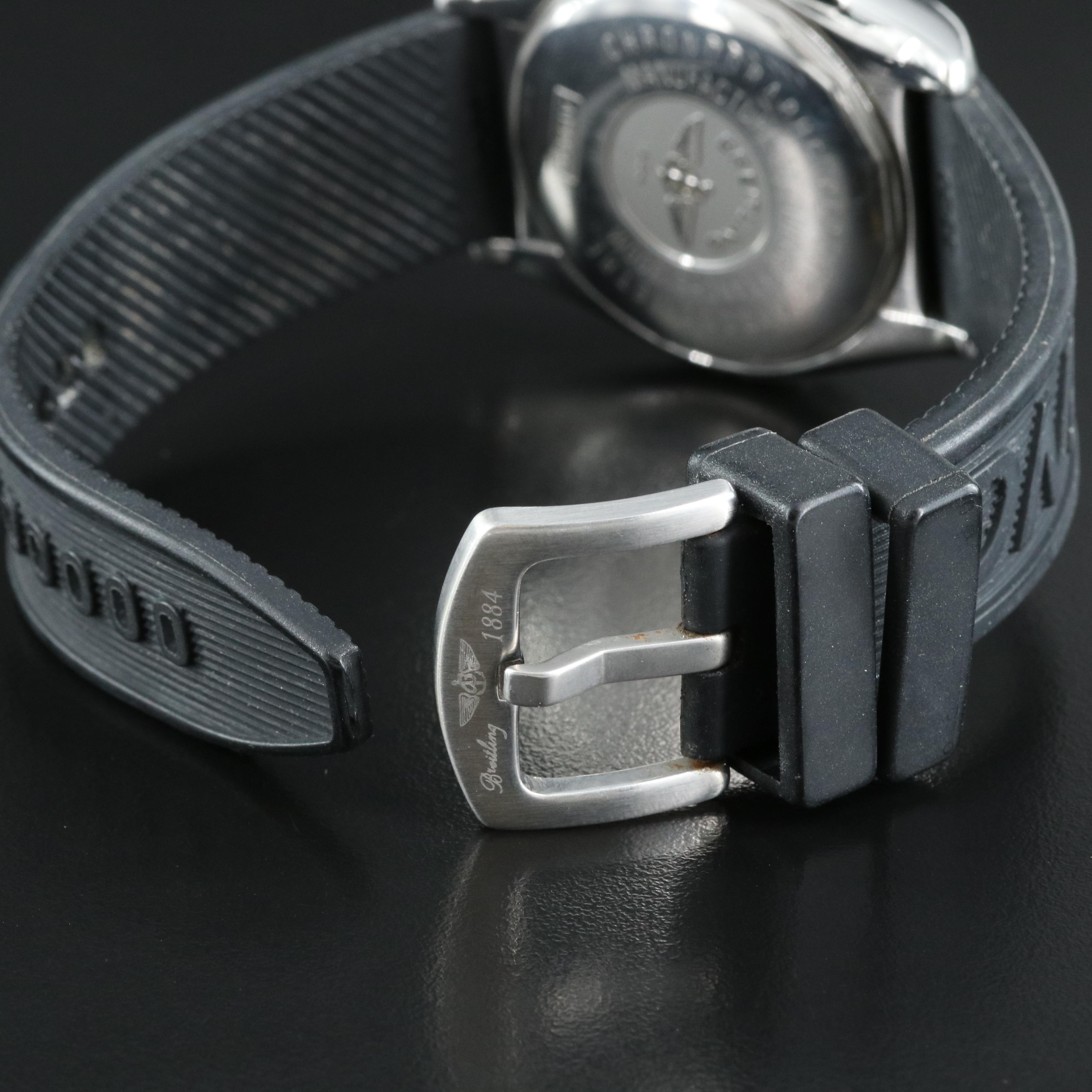 Breitling Chronomat Evolution Gray Dial Stainless Steel Watch