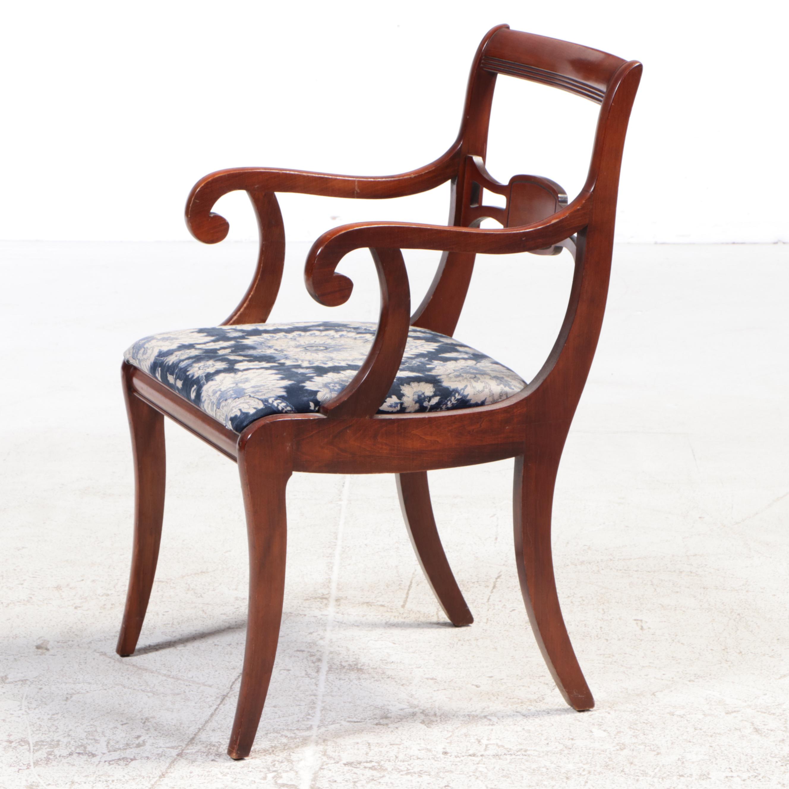 Federal Style Mahogany Dining Set, Mid-20th Century