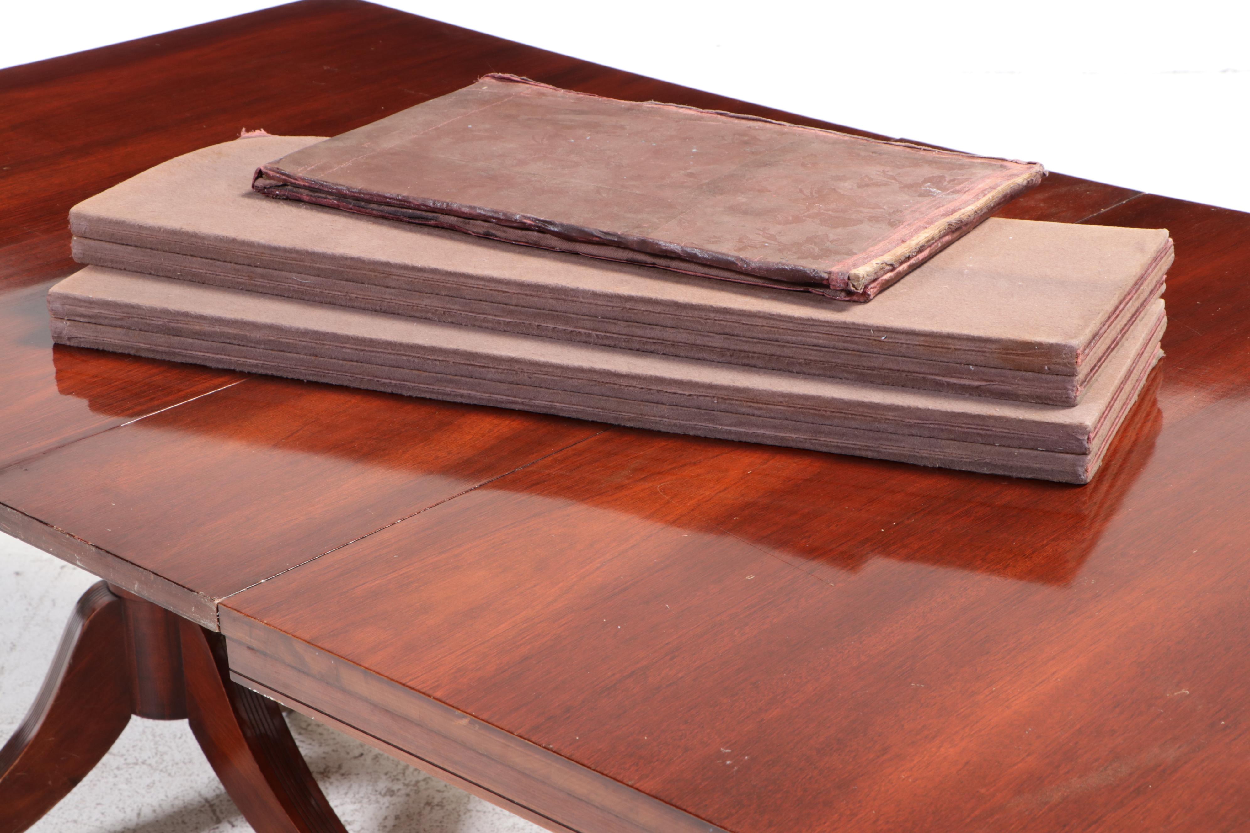 Federal Style Mahogany Dining Set, Mid-20th Century