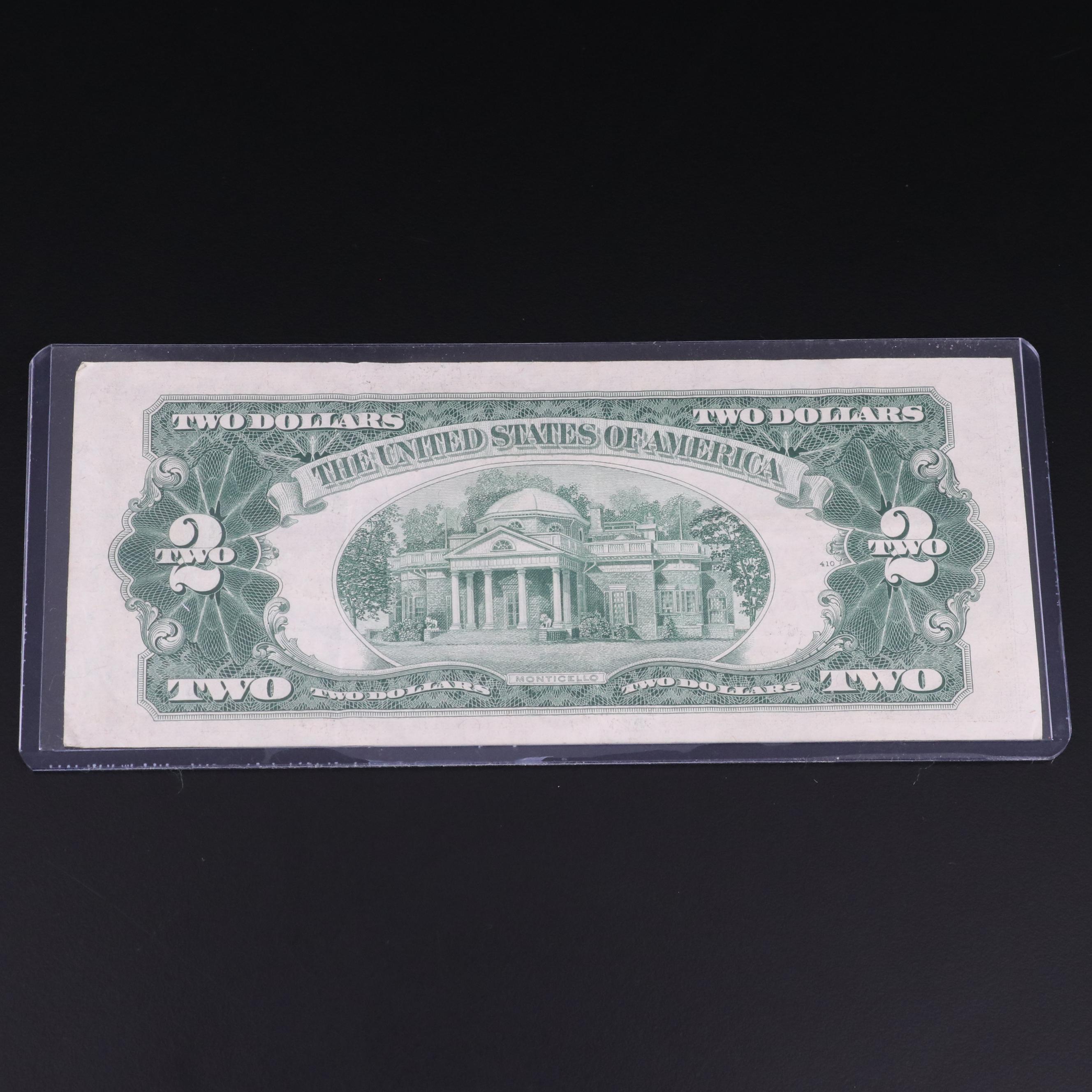Group of Nineteen United States Two Dollar Notes