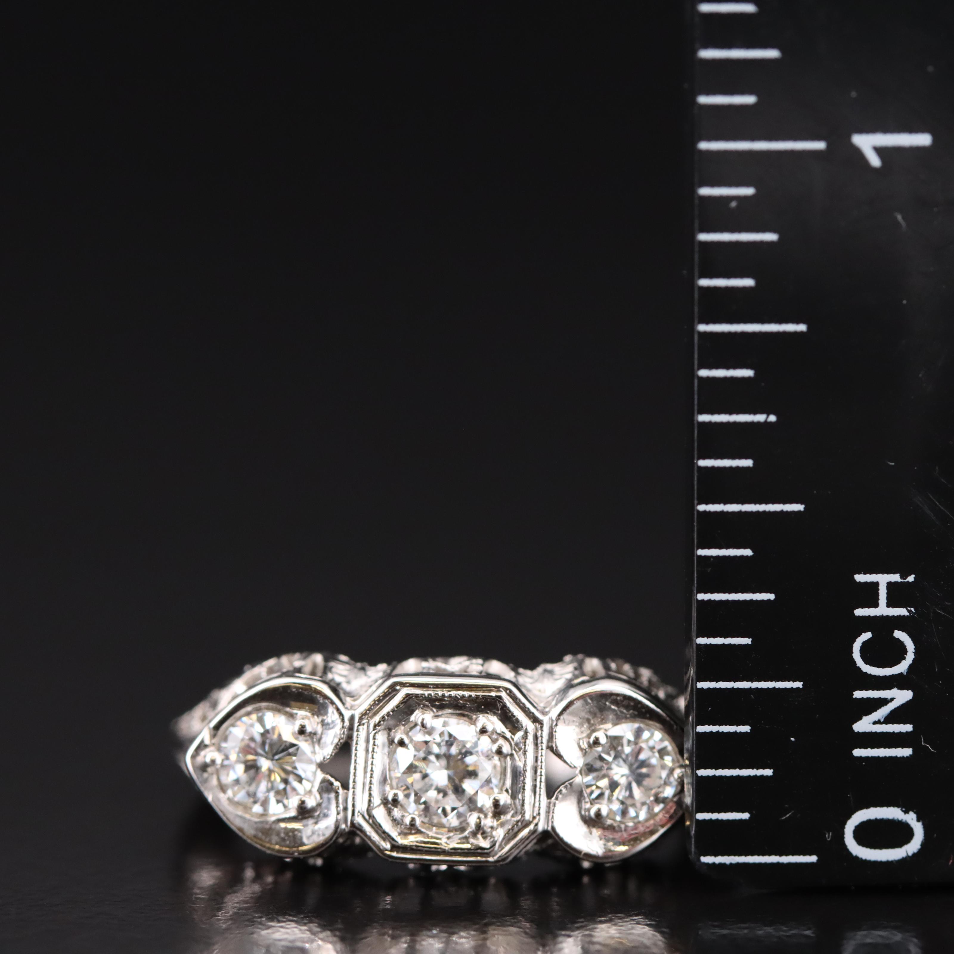 18K 0.53 CTW Diamond Ring