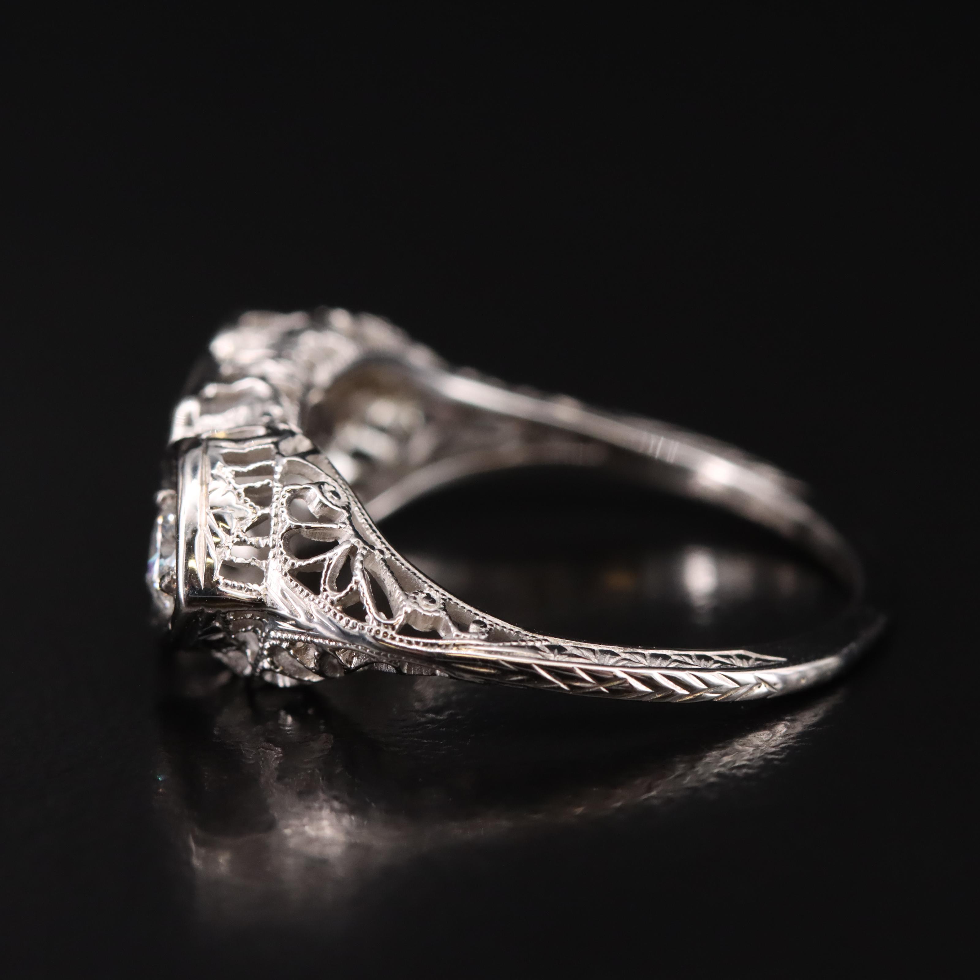 18K 0.53 CTW Diamond Ring