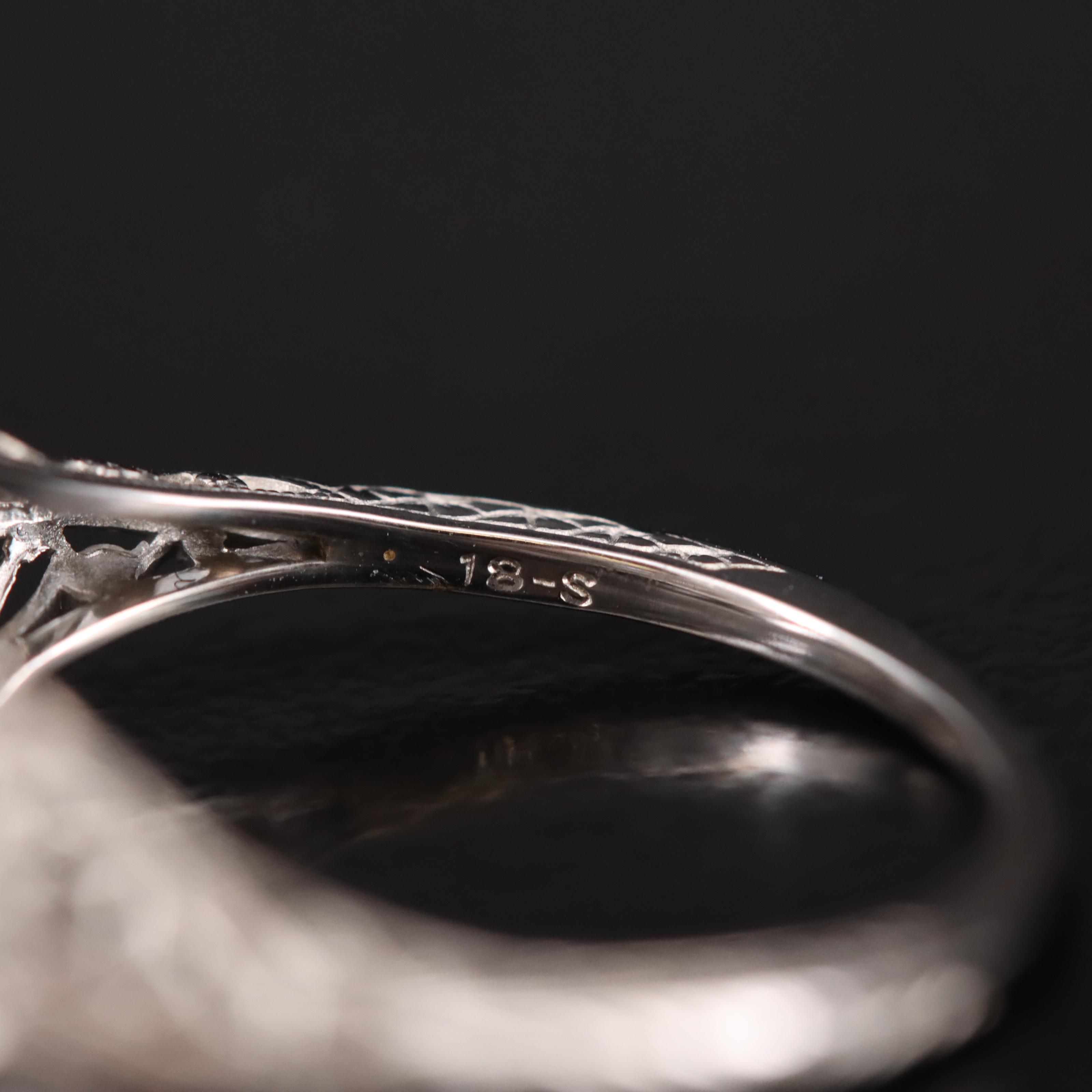 18K 0.53 CTW Diamond Ring