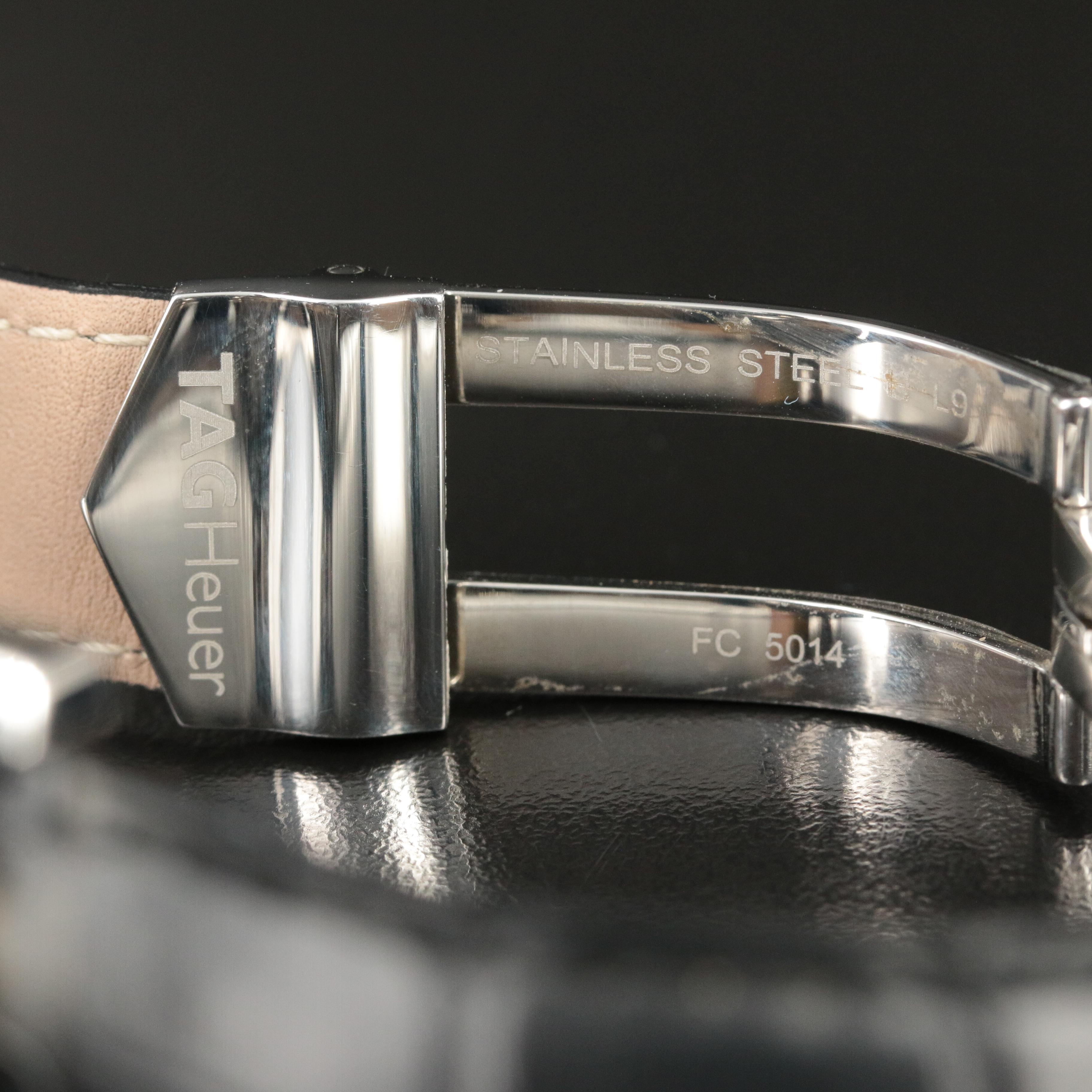 TAG Heuer Carrera Calibre 5 Automatic With Date Steel Watch