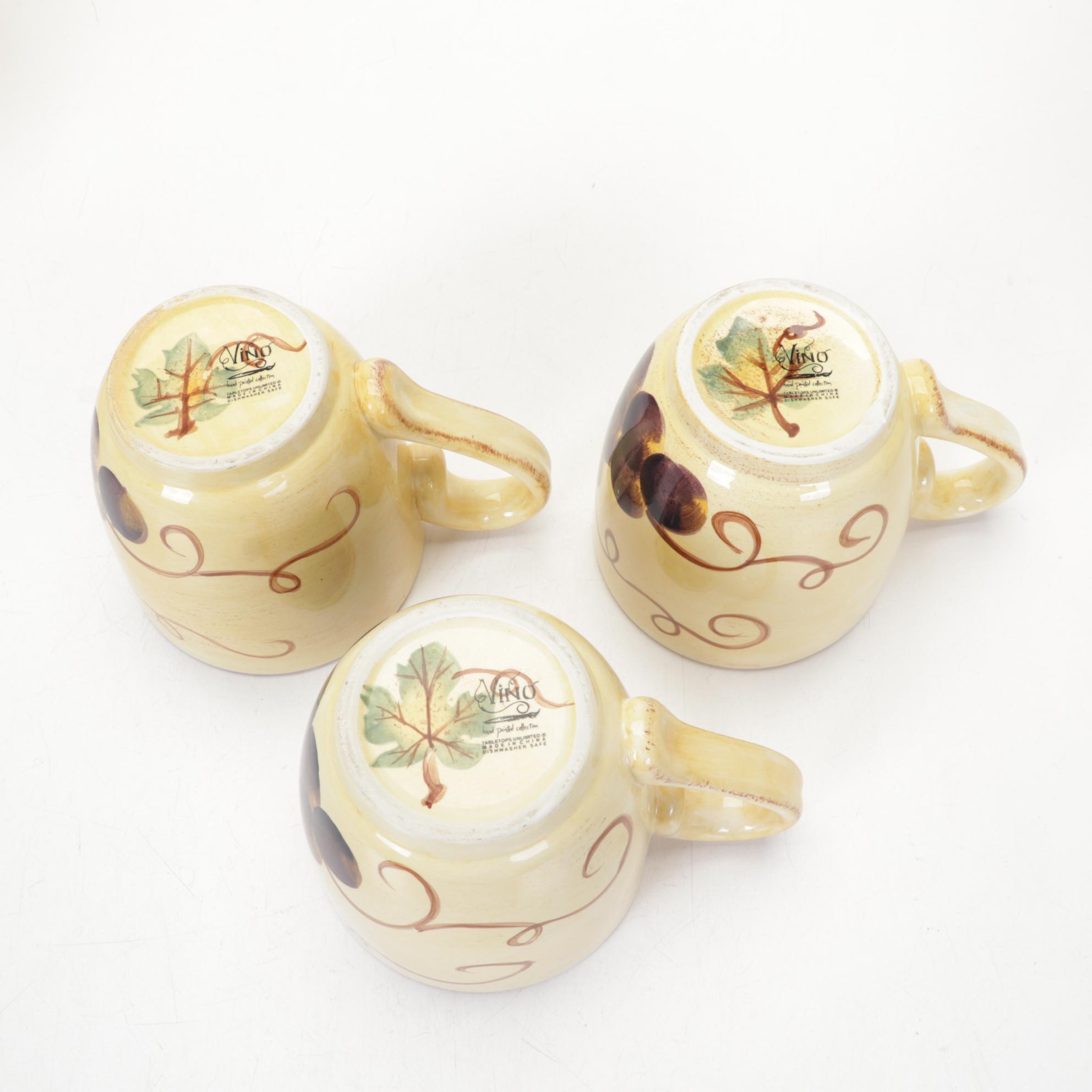 Pottery Barn Ceramic Pitcher Featured In Dinnerware and Decor Collection