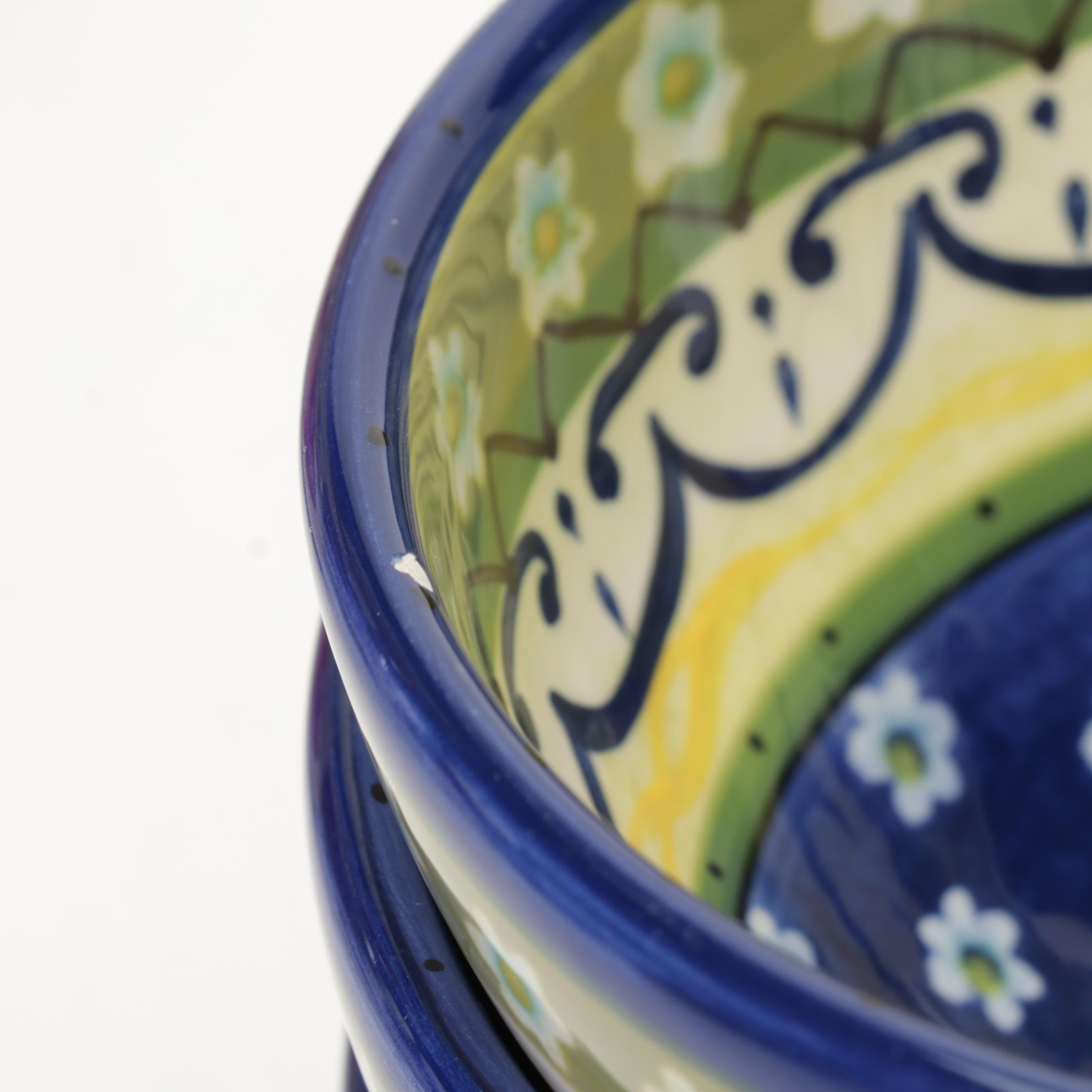 Pottery Barn Ceramic Pitcher Featured In Dinnerware and Decor Collection