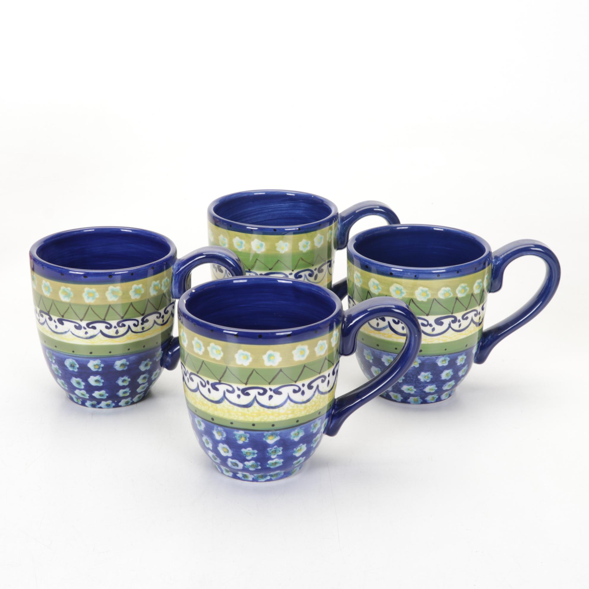 Pottery Barn Ceramic Pitcher Featured In Dinnerware and Decor Collection