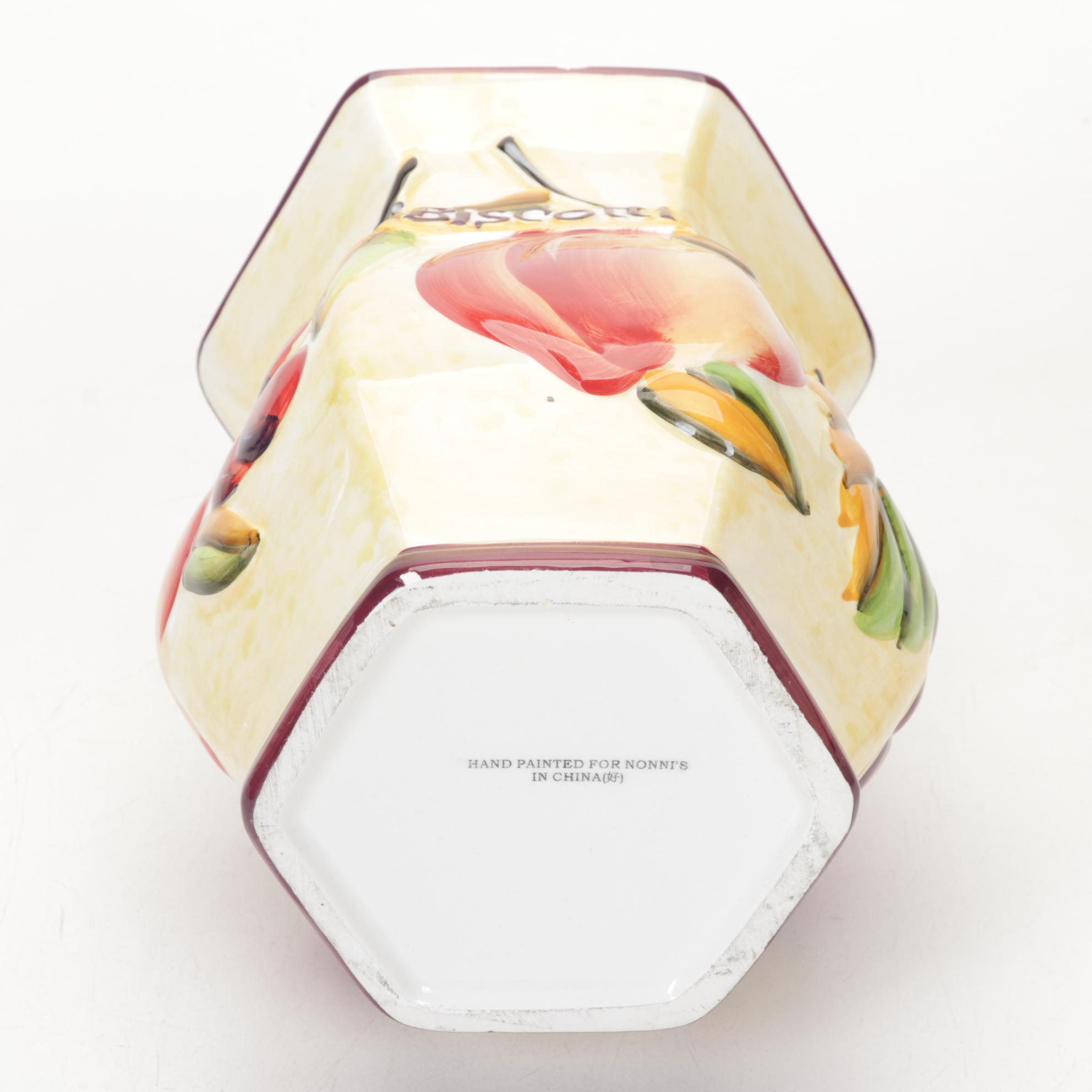 Pottery Barn Ceramic Pitcher Featured In Dinnerware and Decor Collection