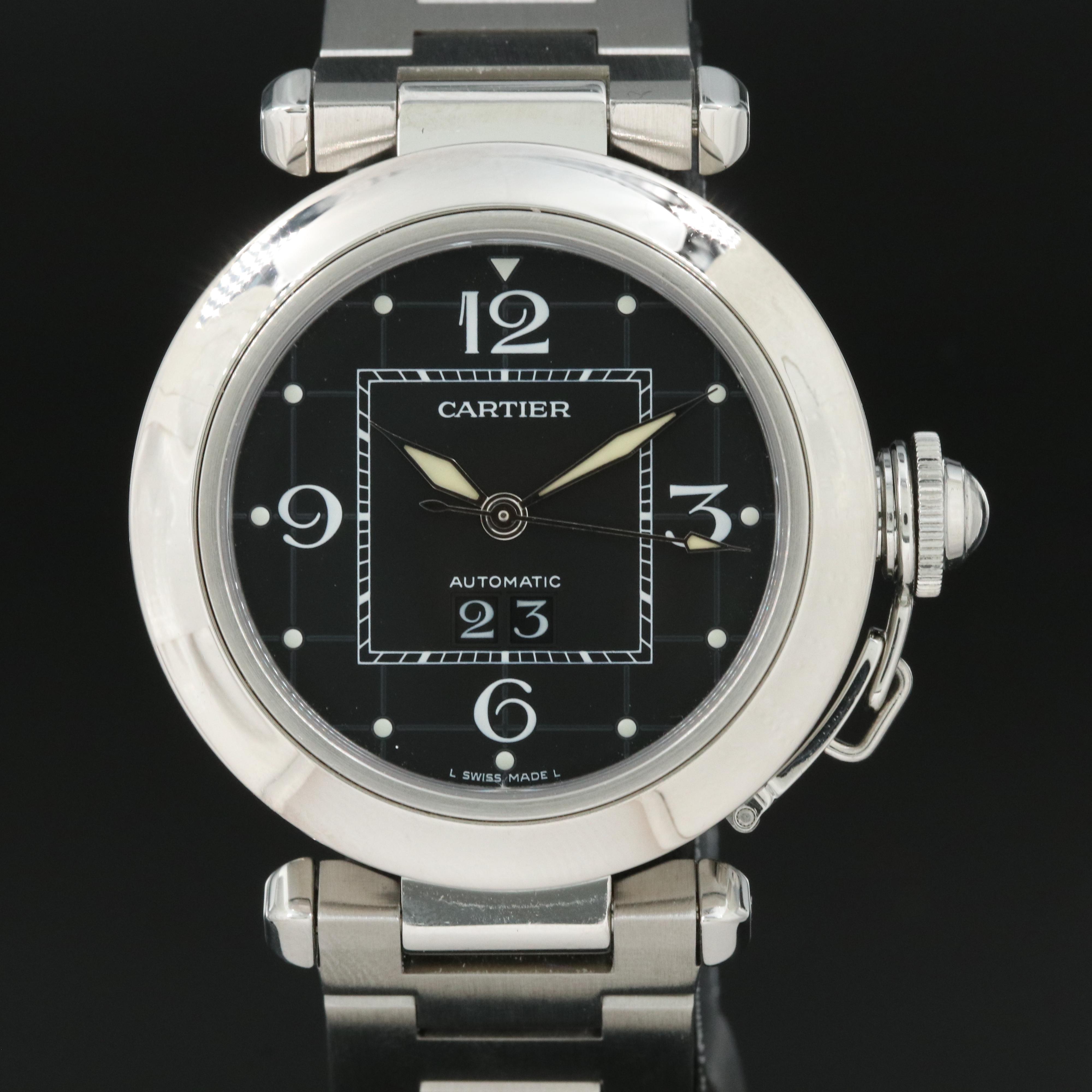 Cartier Pasha de Cartier Stainless Steel Automatic Watch