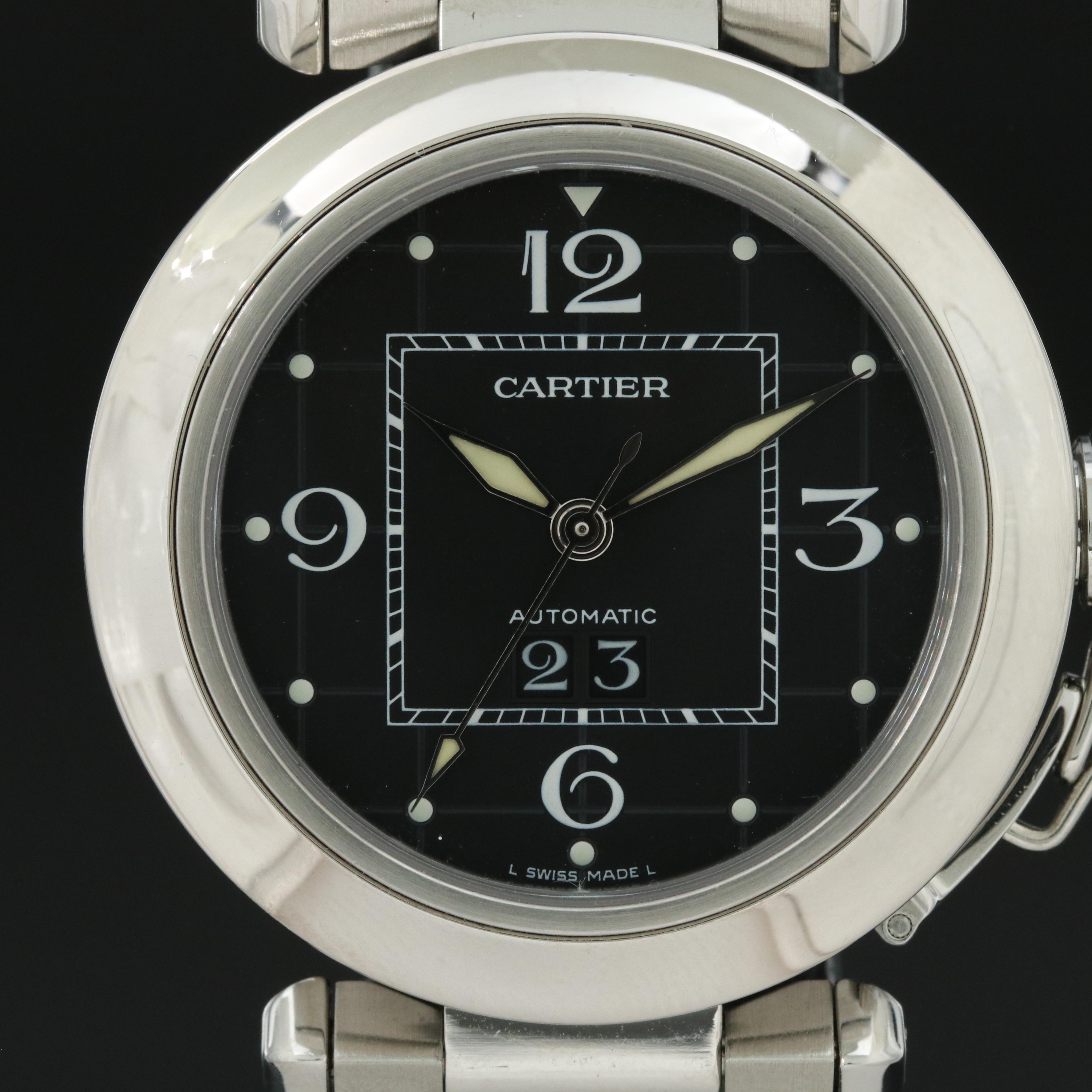 Cartier Pasha de Cartier Stainless Steel Automatic Watch